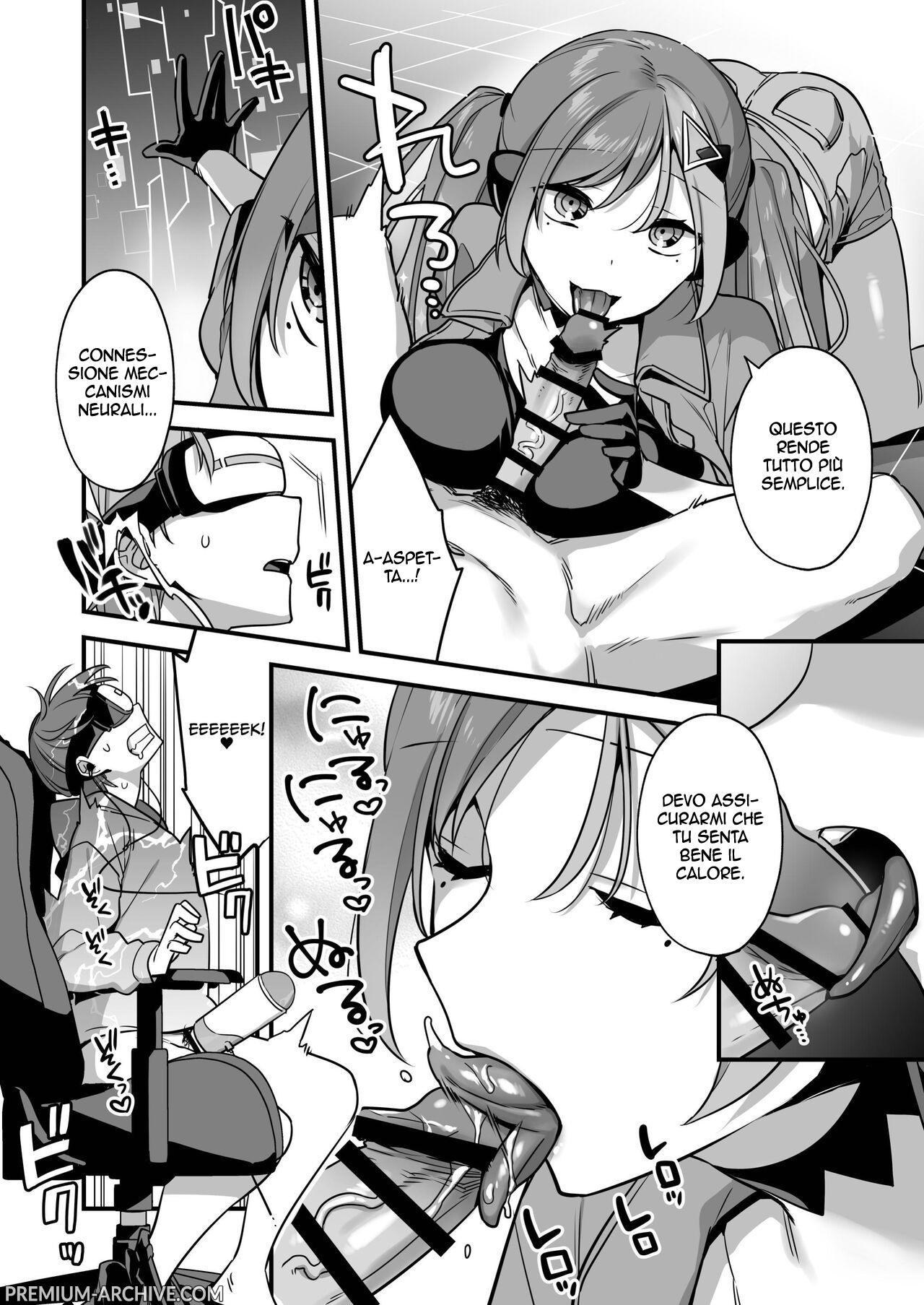 [U-RaL (Yamanashi Yuuya)] Ero Manga AI no Gyakushuu ~Jinrui Wakarase Gyaku Rape~ | La Diffamazione delle AI [Italian] image number 10