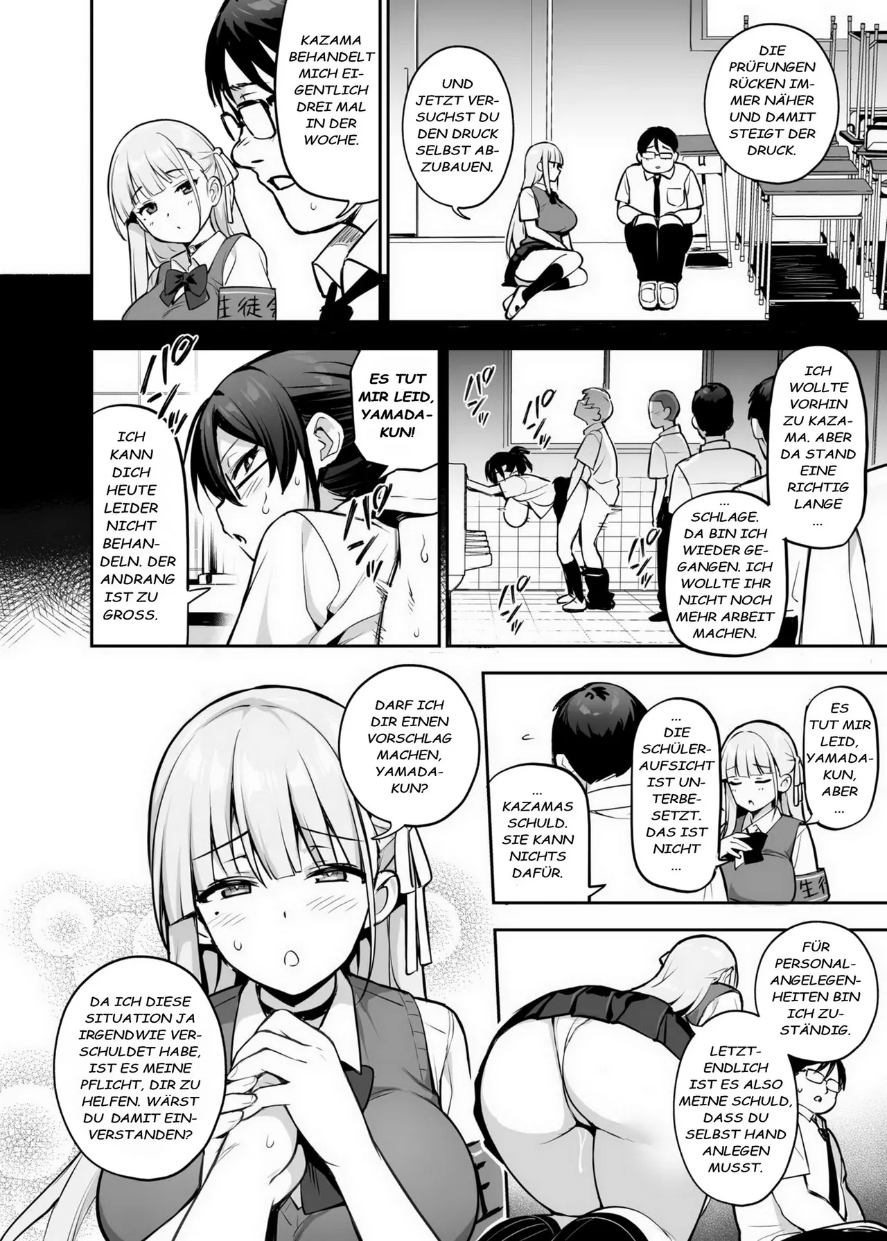 [TRY] Akogare no Seitokaichou ga Kyonyuu Sugiru Ken 2 | Über die beliebte Sprecherin des Schülerrats und ihre riesigen Titten 2 [Decensored][German][Complete] 33eme image