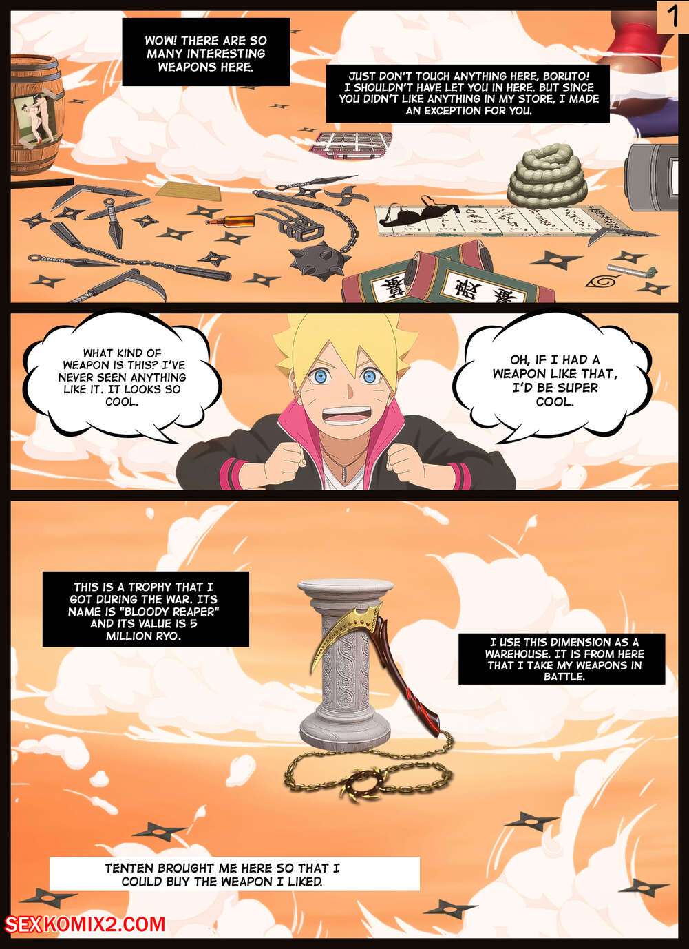 Naruto. Fully armed. KristoLin for sexkomix2.com imagen número 2