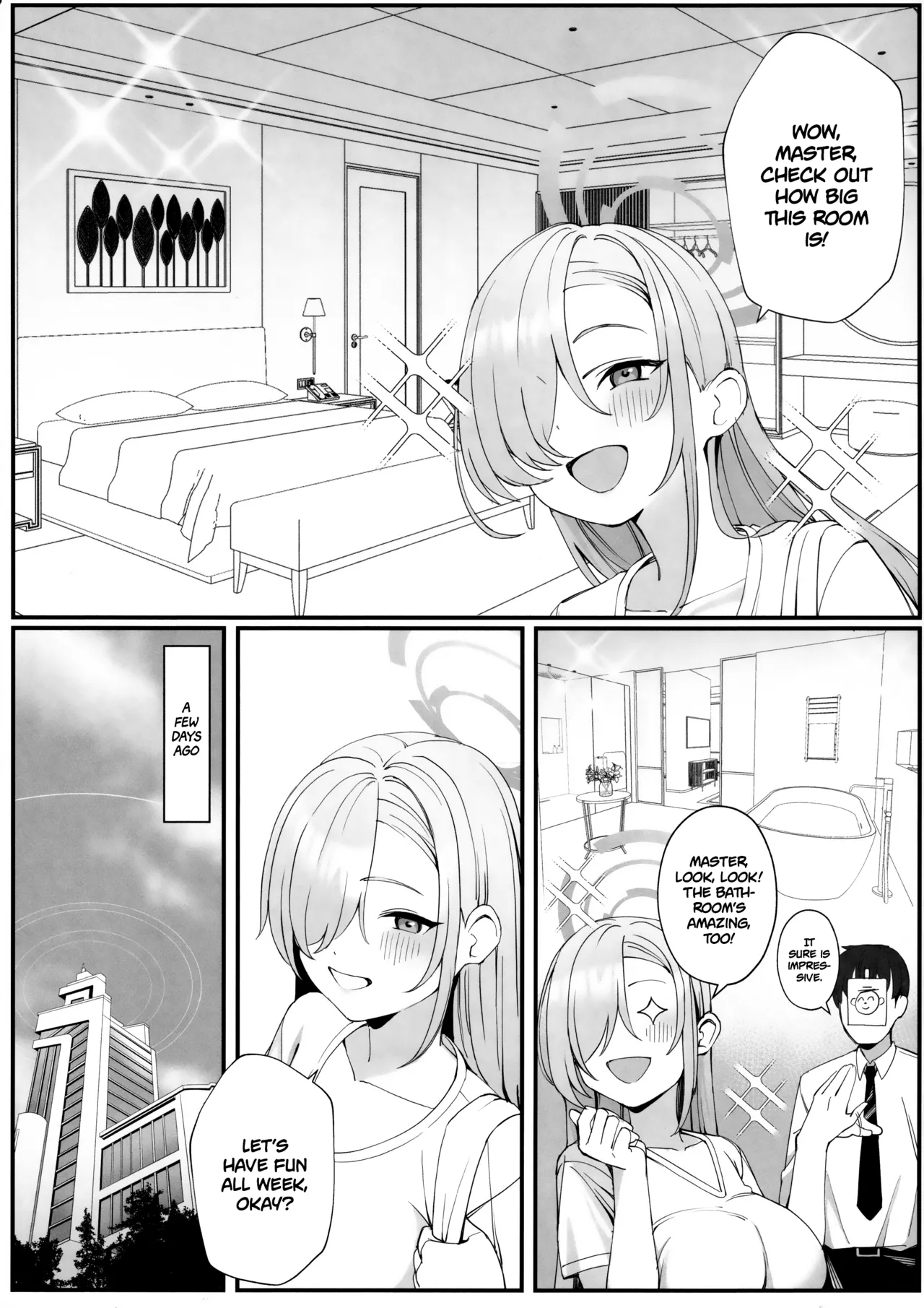 (C105) [Tabete mo Ii (OA)] Sensei to Issho ni | Together with Sensei (Blue Archive) [English] [Project Valvrein] 图片编号 3