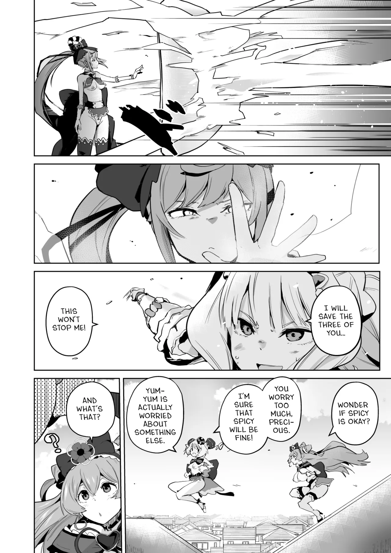 [aheazif (Sanatuki)] Delipako Party Butacure (Delicious Party Precure) [English] [Digital] Bildnummer 41