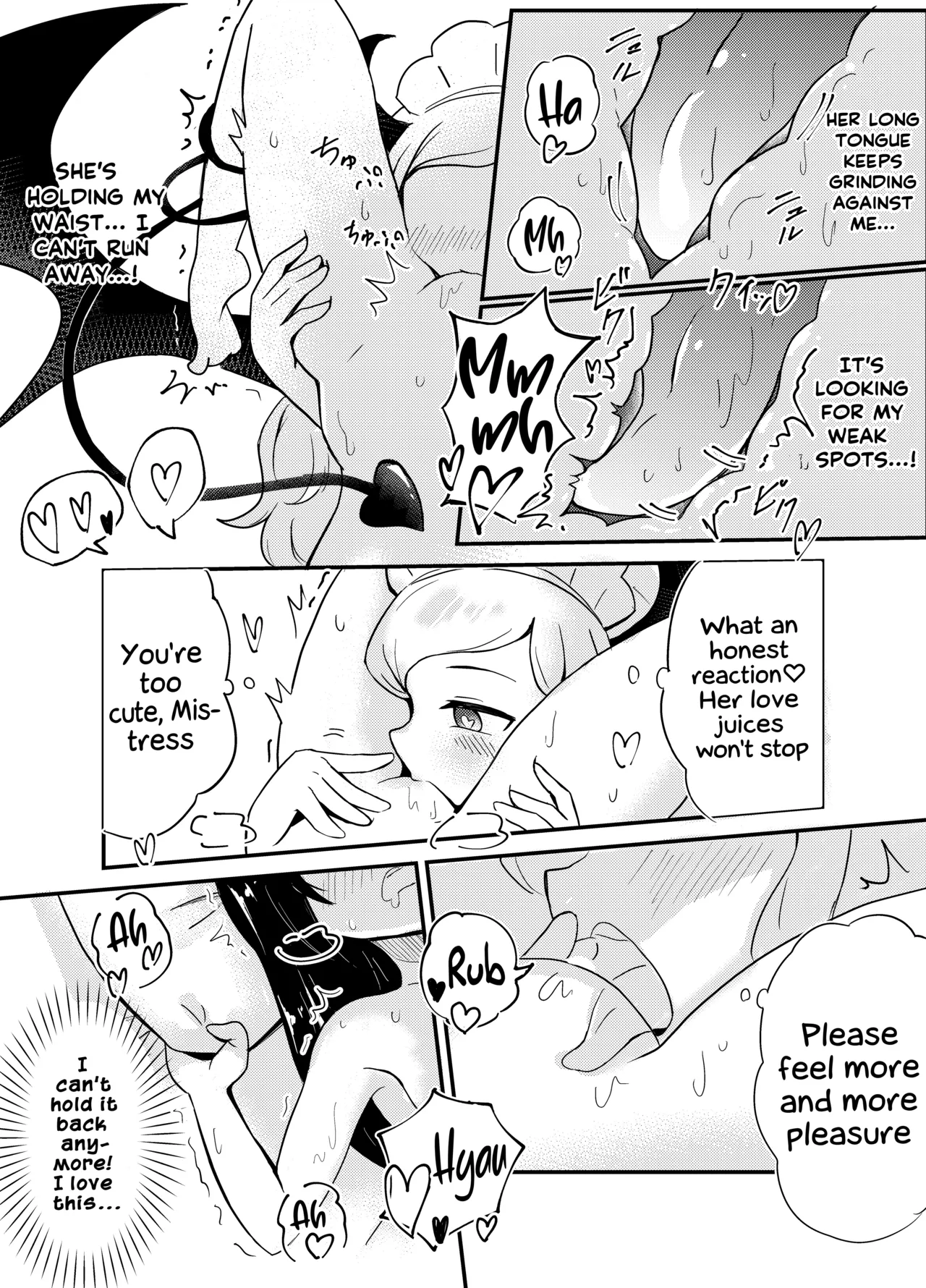 [Senten] Yuri Succu Maid no Amaama Gohoushi | The Yuri Succubus Maid's Sweet Service [English] [Hikari no Kaze] numero di immagine  22