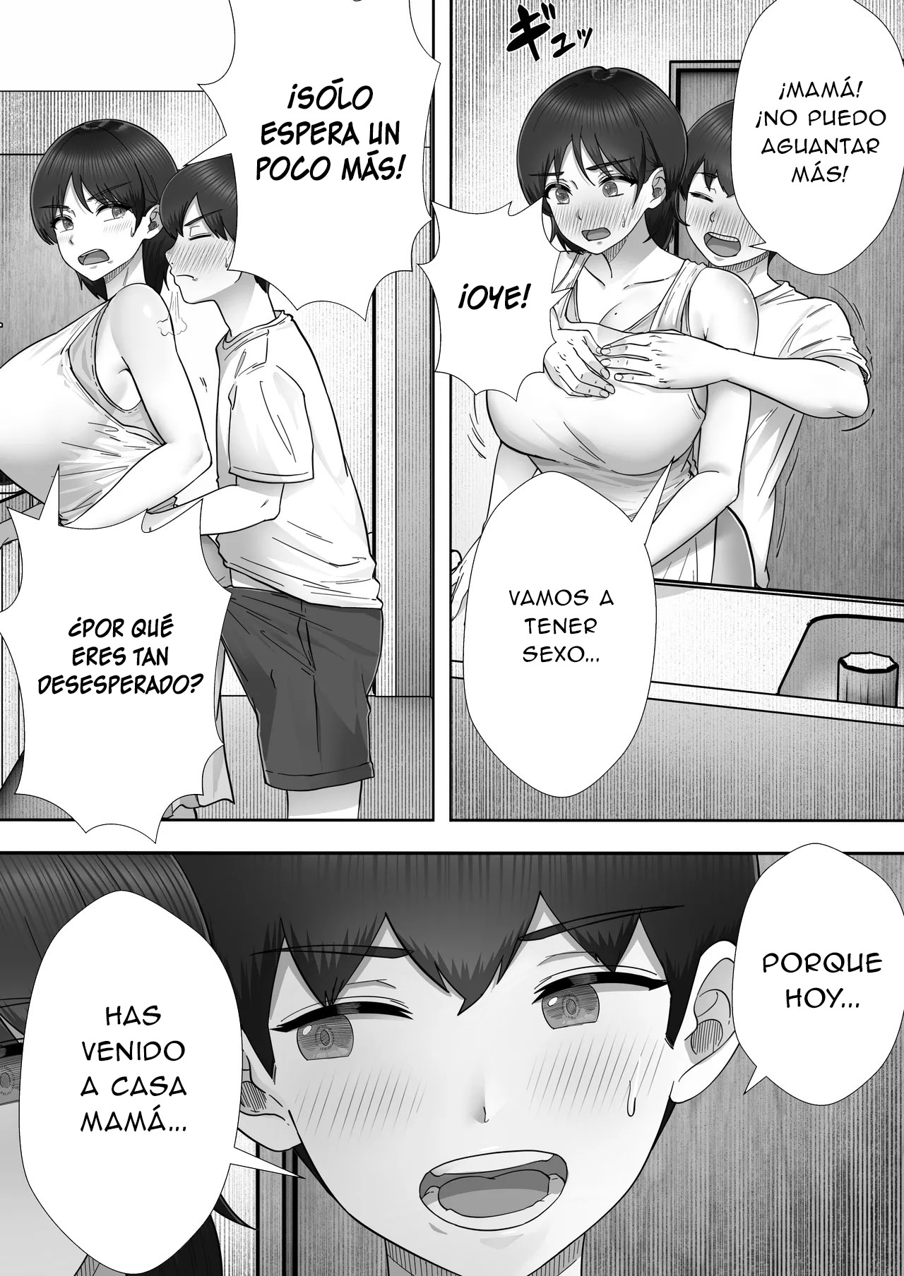 [Tarobaumu] DeliHeal Kaa-chan 3 ~Daisukina Kaa-chan to Yari Makuri Handousei Sei Katsu~ | DeliHeal Kaa-chan 3 ~Teniendo Sexo con mi Madre y Nuestra Vida de Convivencia a Medias~ [Spanish] [New Scan Doujin] [Digital] numero di immagine  8