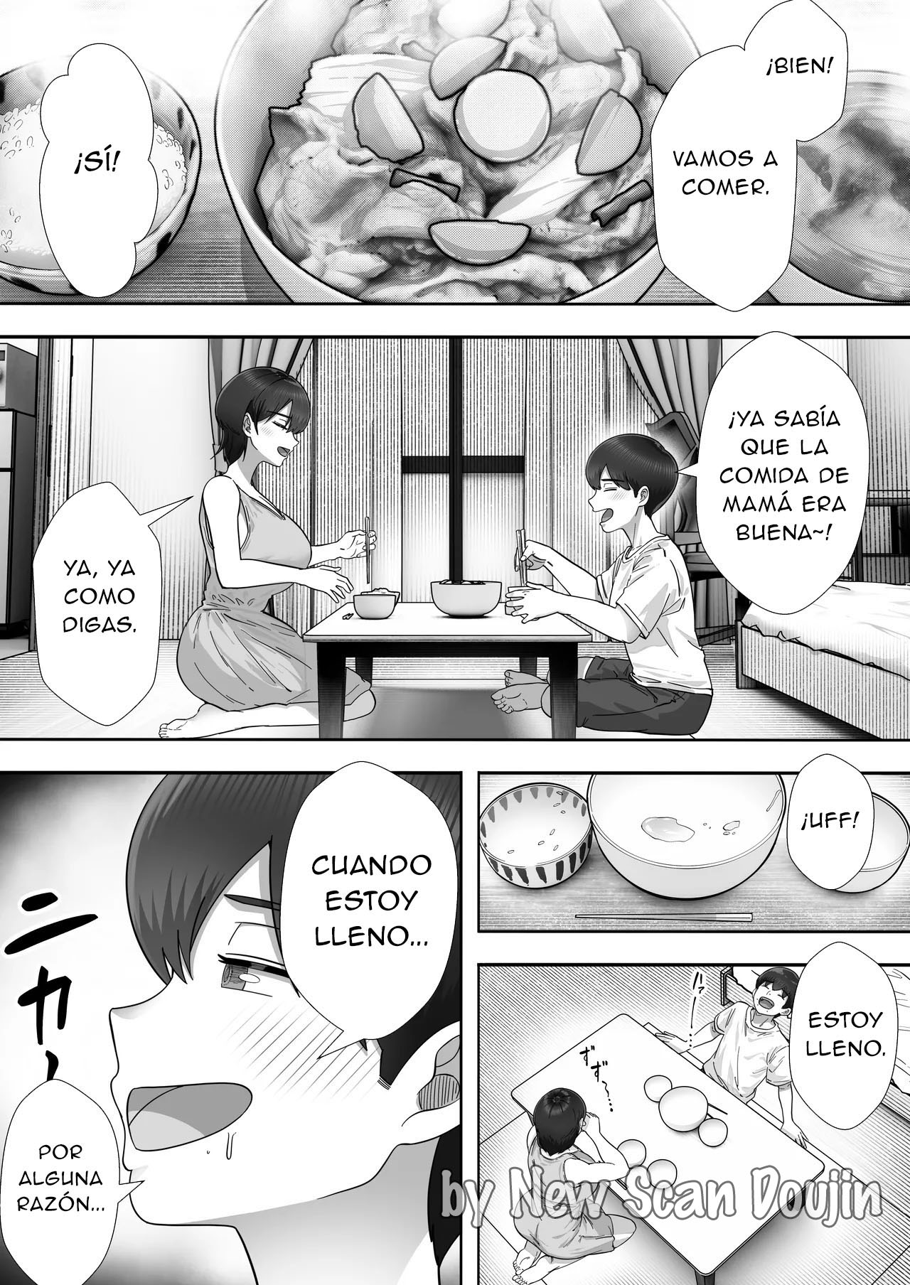 [Tarobaumu] DeliHeal Kaa-chan 3 ~Daisukina Kaa-chan to Yari Makuri Handousei Sei Katsu~ | DeliHeal Kaa-chan 3 ~Teniendo Sexo con mi Madre y Nuestra Vida de Convivencia a Medias~ [Spanish] [New Scan Doujin] [Digital] numero di immagine  15