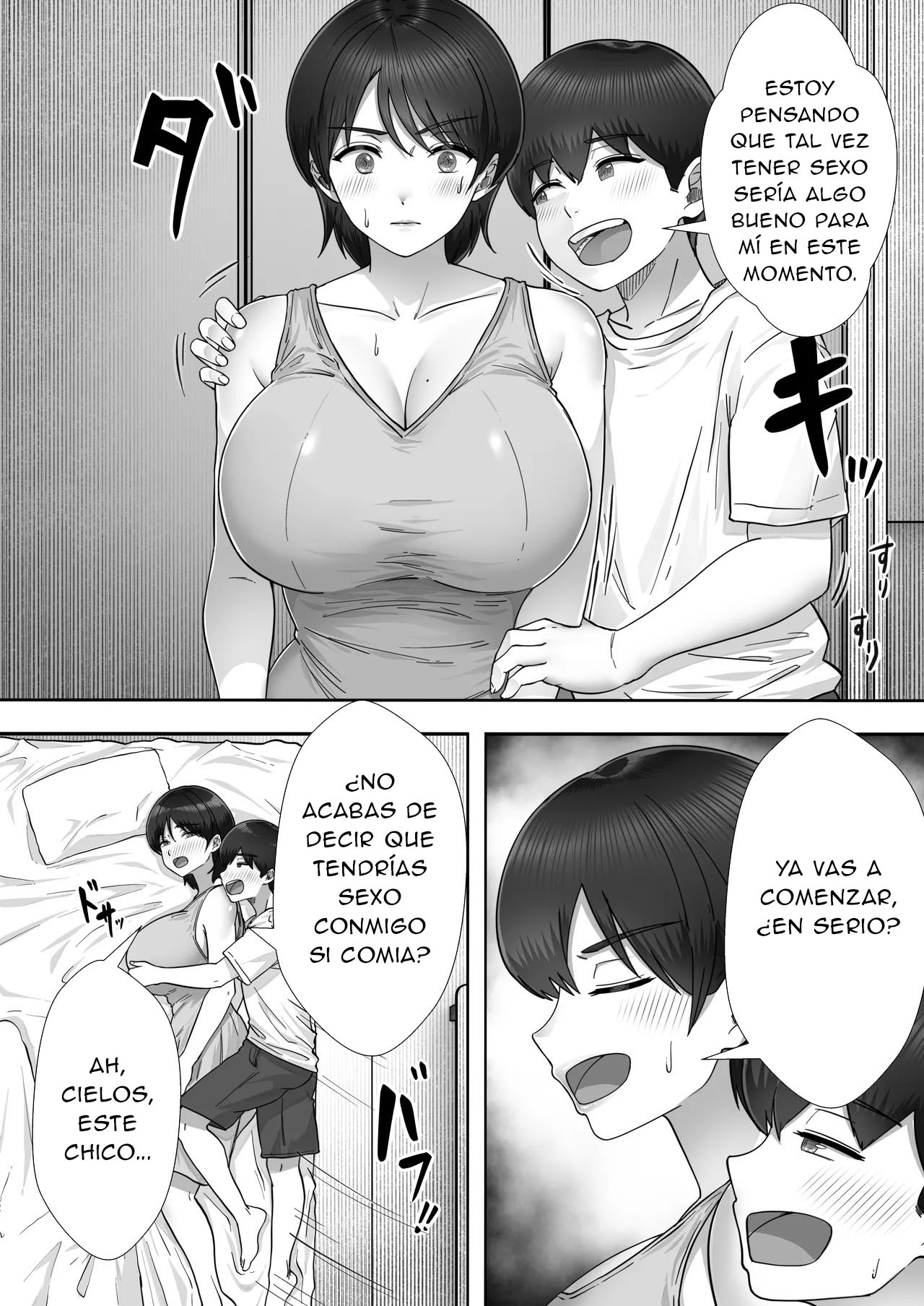 [Tarobaumu] DeliHeal Kaa-chan 3 ~Daisukina Kaa-chan to Yari Makuri Handousei Sei Katsu~ | DeliHeal Kaa-chan 3 ~Teniendo Sexo con mi Madre y Nuestra Vida de Convivencia a Medias~ [Spanish] [New Scan Doujin] [Digital] numero di immagine  16