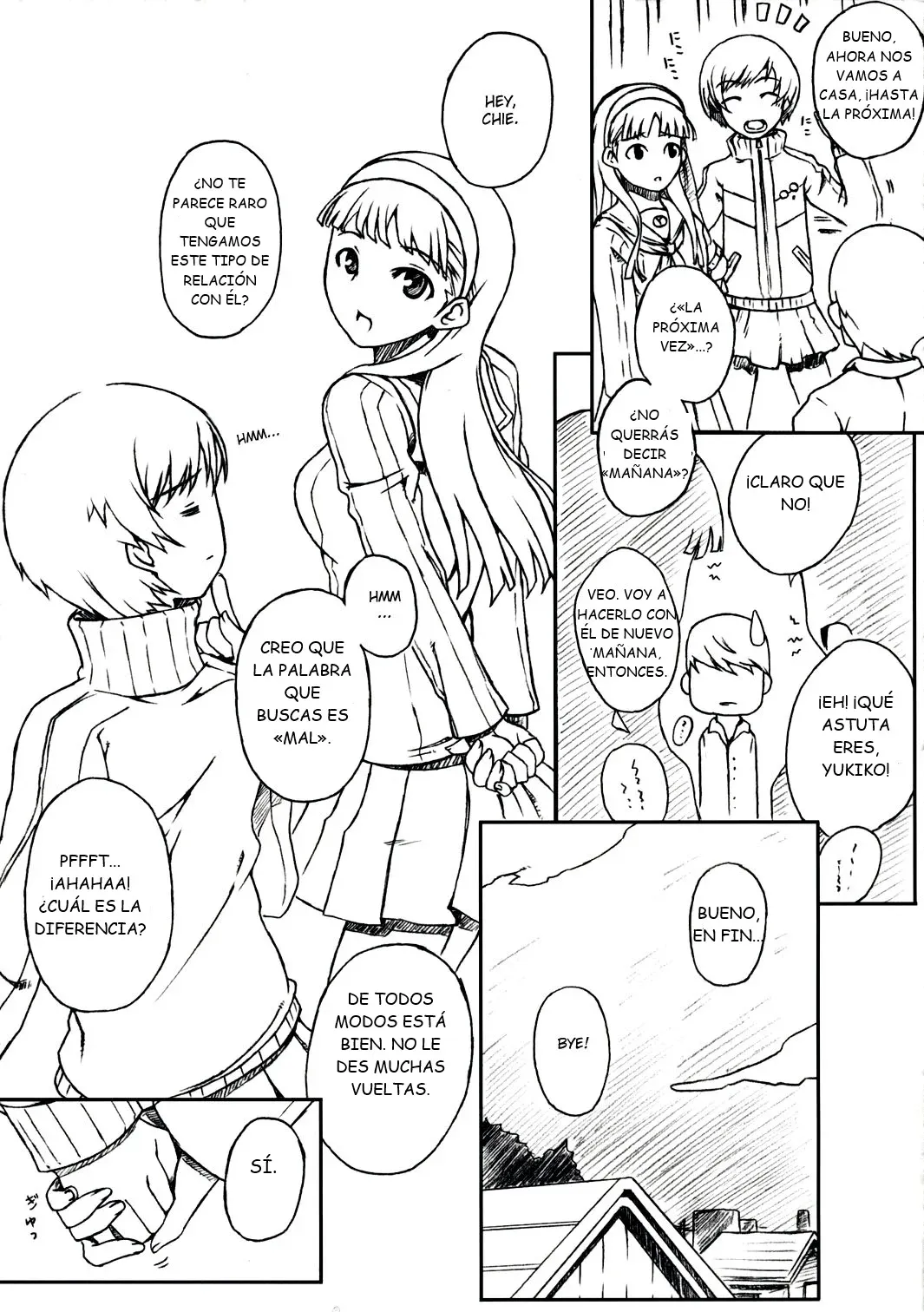 (C75) [Darabuchidou (Darabuchi)] P4;YC (Persona 4) [Spanish] [ChillysWillys] Bildnummer 16