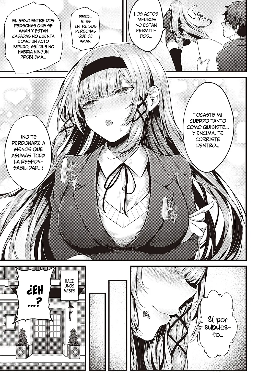 [Uko] Suki Ari Seito Kaichou (Namaiki Love Hole) [Spanish] [MandaloAsiNoma] [Digital] image number 33