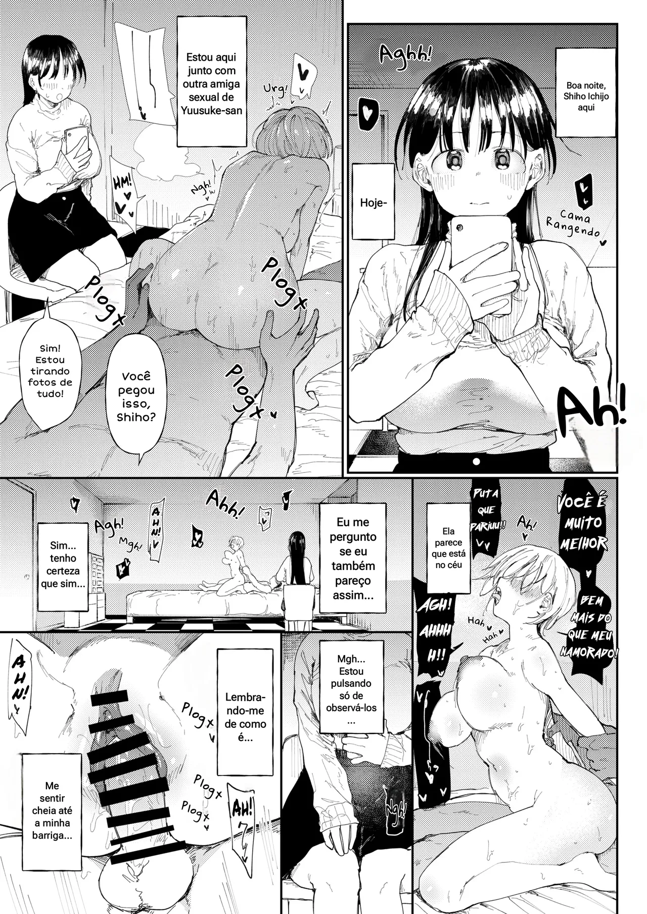 (Doemutan) Uma estudante universitária em busca de sexo casual para satisfazer o fetiche NTR do seu namorado 图片编号 6