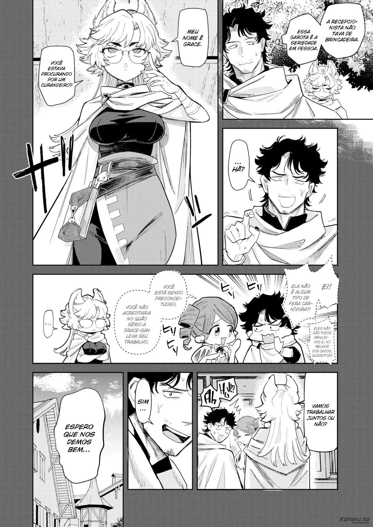 Kedamono-tachi wa Mori no Naka - As Feras Estão Na Floresta 이미지 번호 6