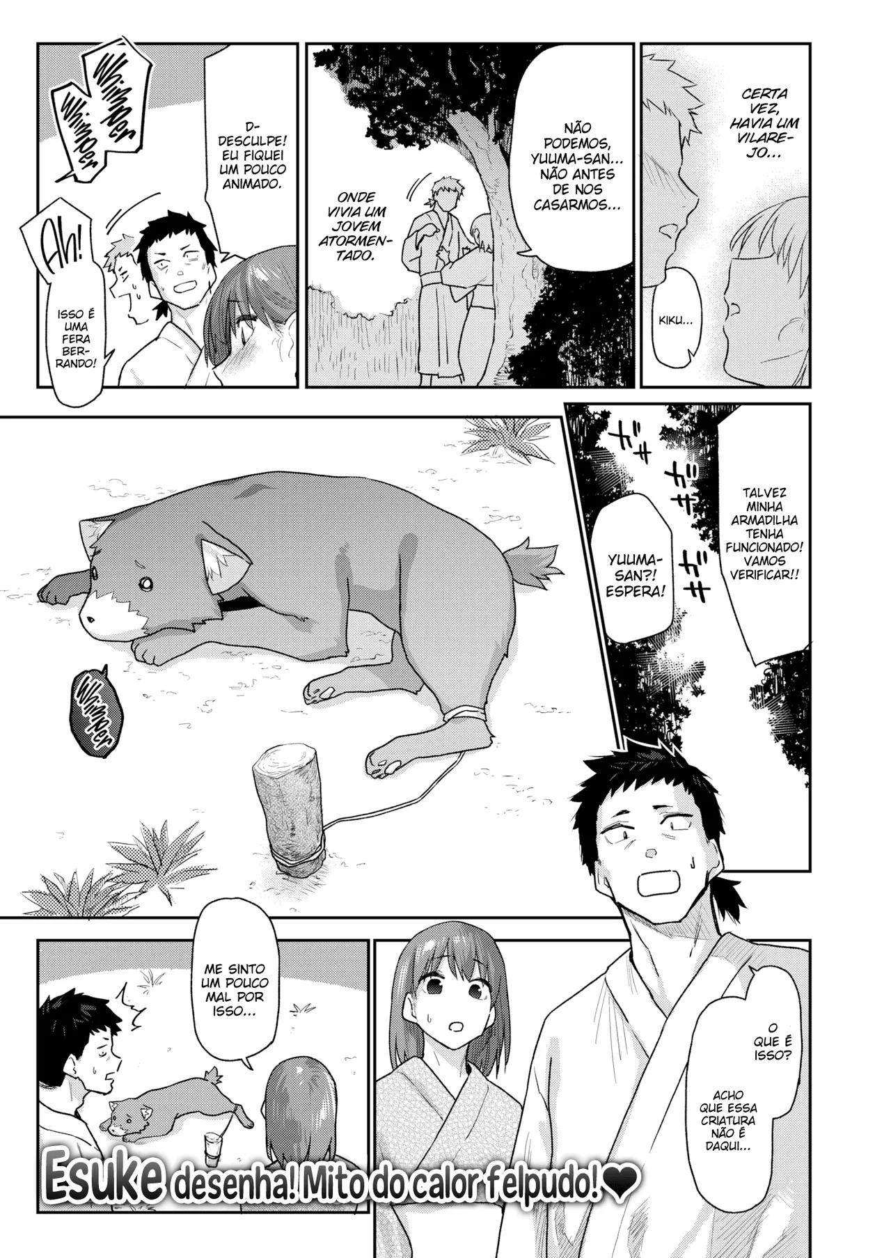 Kemono no Ongaeshi (?) | A Gratidão Da Fera (?) [Portuguese-BR] [Digital] numero di immagine  1