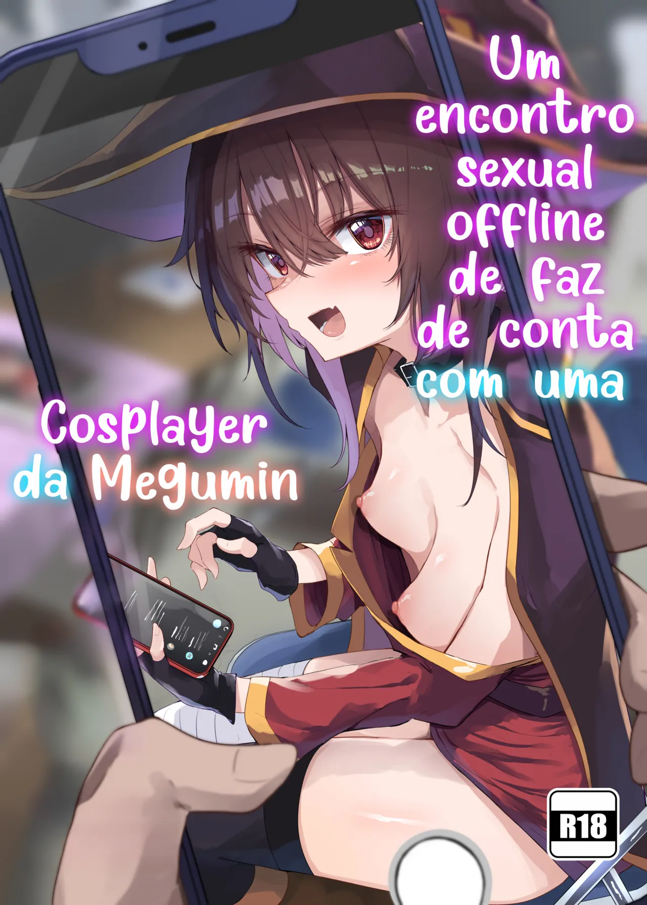 [Arutana (Chipa)] Megumin Cosplayer to Off-Pako Gokko (Kono Subarashii Sekai ni Syukufuku o!) [Portuguese-BR] [Digital] première image