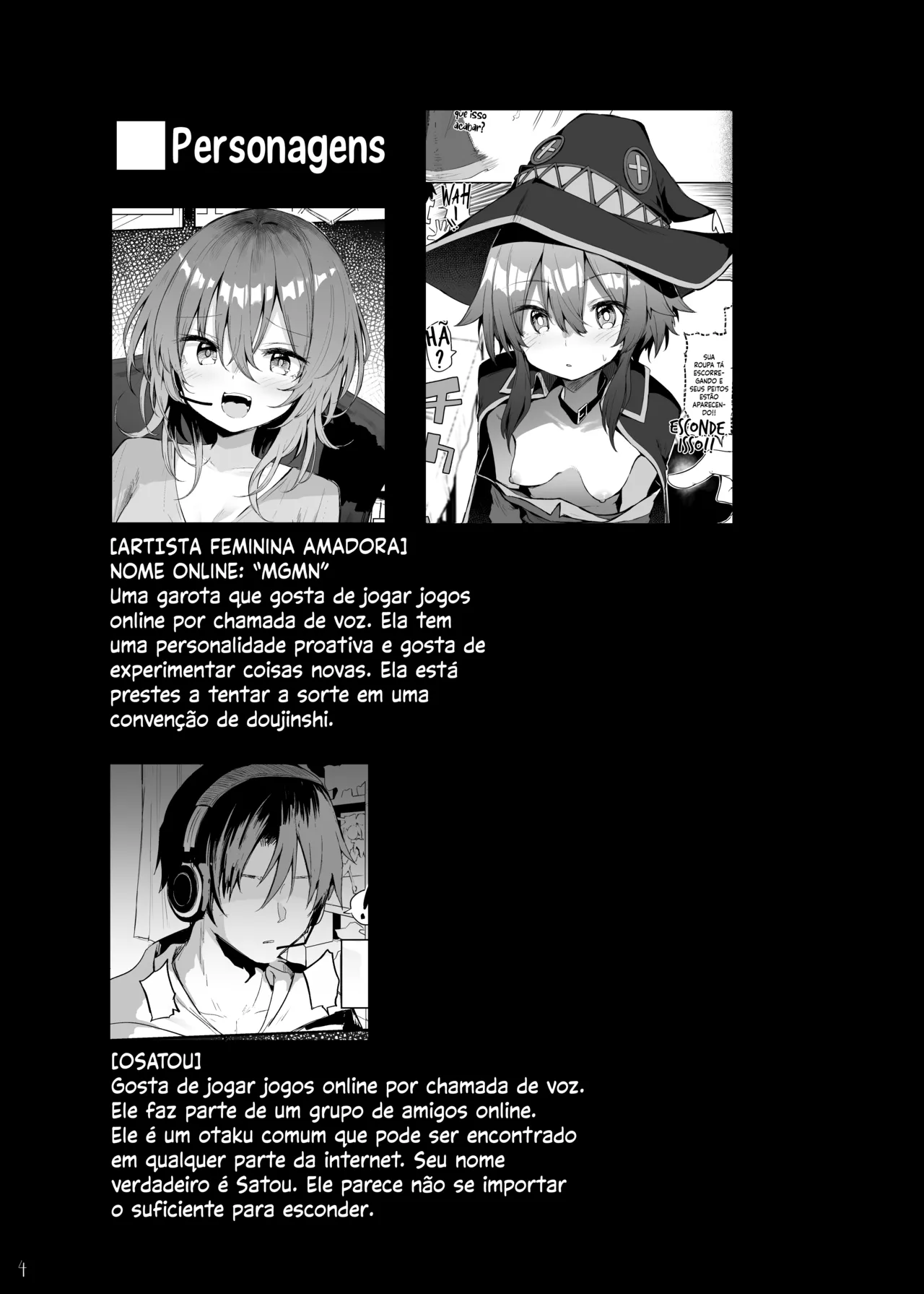 [Arutana (Chipa)] Megumin Cosplayer to Off-Pako Gokko (Kono Subarashii Sekai ni Syukufuku o!) [Portuguese-BR] [Digital] 4eme image