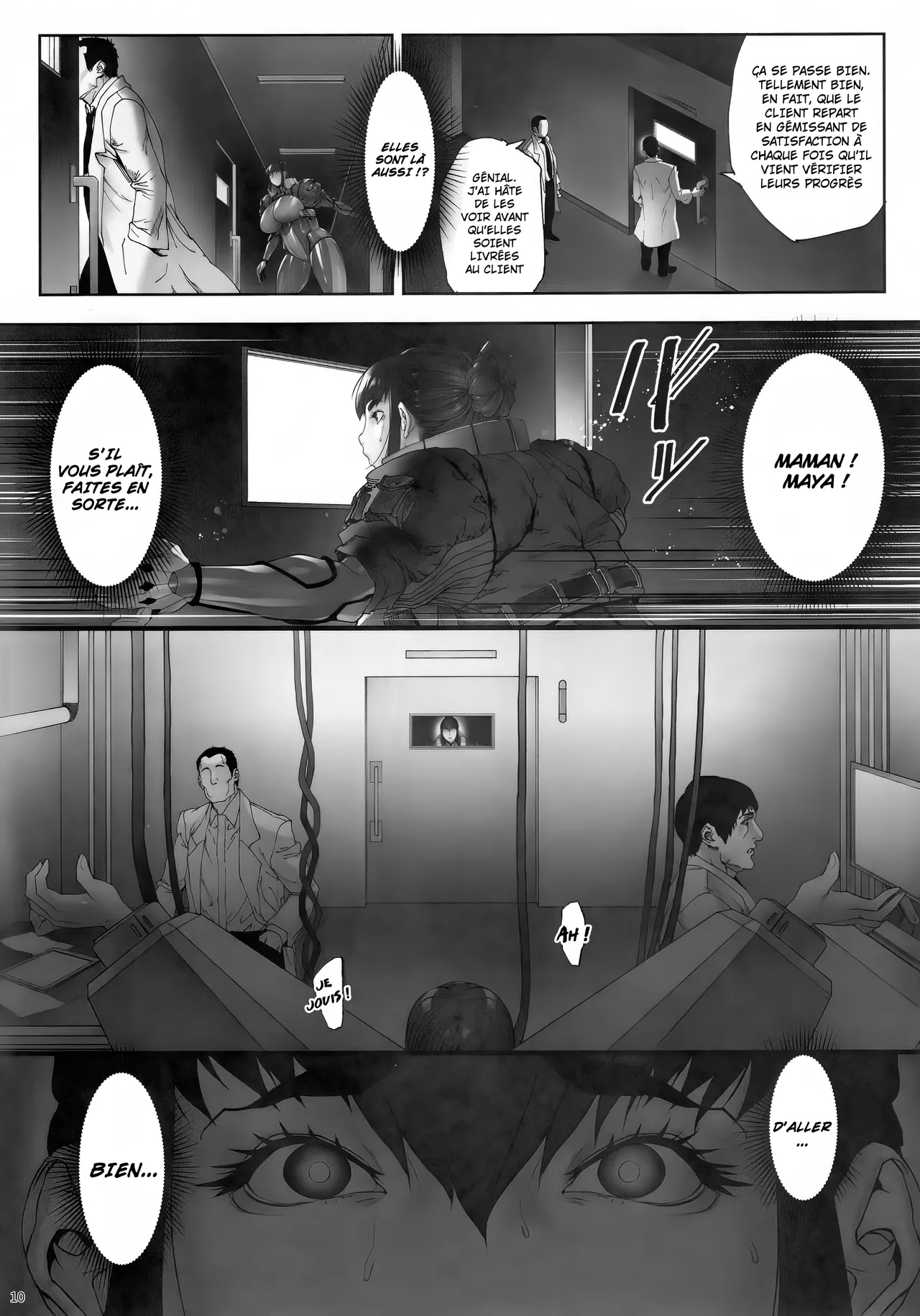 (C101) [Kocho Kocho Koukou (Bonten)] Nyuujoku no Ori ~Hitozuma Sousakan Atsuko~ | Prise au piège et souillée ~ Agente Atsuko, Détective mariée ~ [French] [Hensu] numero di immagine  10