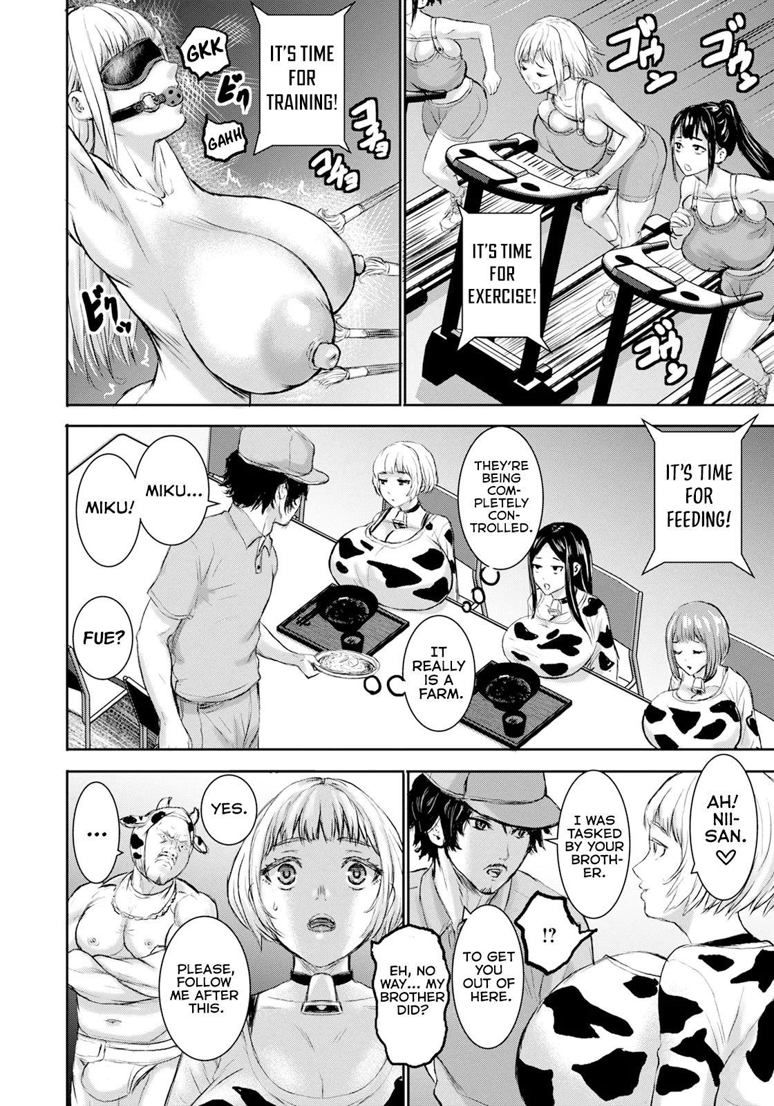 [PIero] Rakuen no Nyuugyuu | Dairy Cows In Paradise (ANGEL Club 2024-12) [English] [asdhll] [Digital] image number 8
