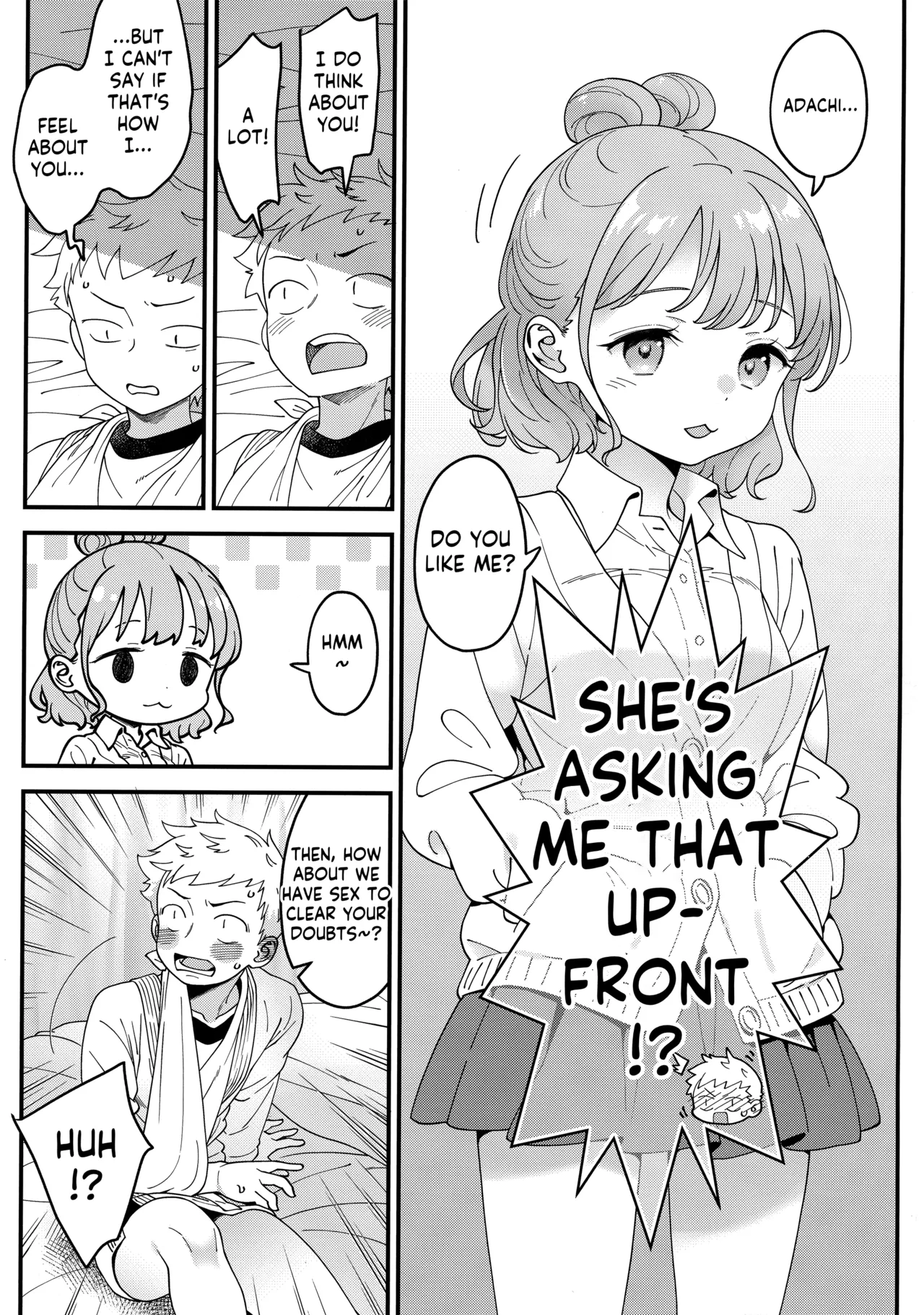 (SC2024 Summer) [McNail Koubou (Cloth Tsugutoshi)] Adachi-kun to Sekine-an (Boku no Kokoro no Yabai Yatsu) [English] [Kappasa] Bildnummer 16