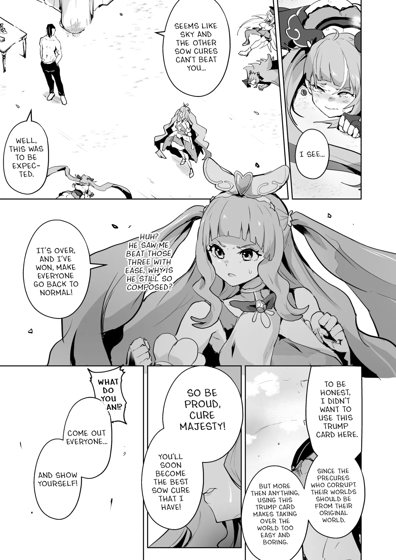 [Aheazif (Sanatuki, Hidaka Hisashi)] Hirogaru Dosukebe Butacure S (Hirogaru Sky! Precure) [Digital] [English] Bildnummer 46