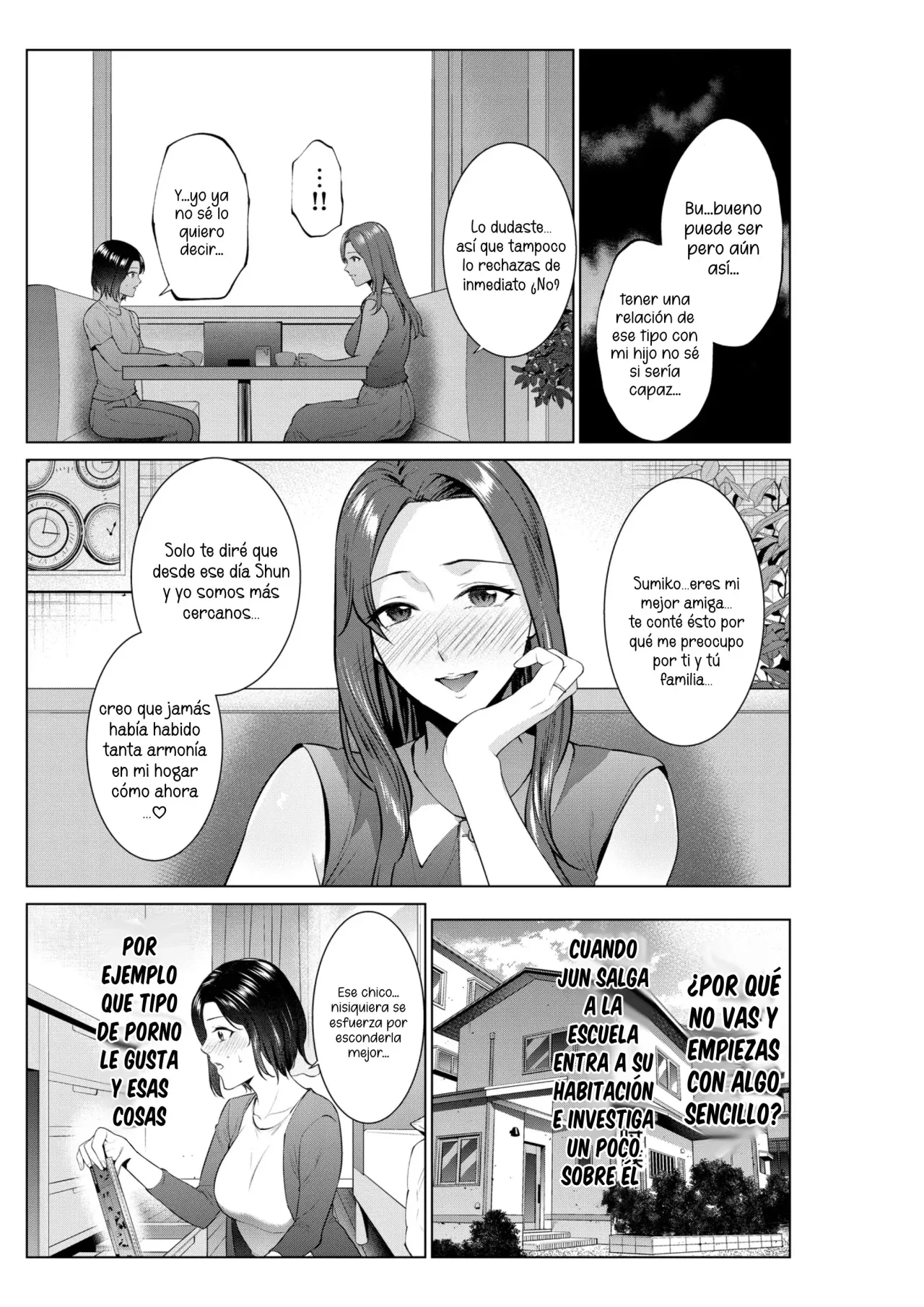 [Natsu no Oyatsu] Hirusagari no haha-tachi | Tarde de Mamás [Spanish] [La Muerte es Vida] 画像番号 10