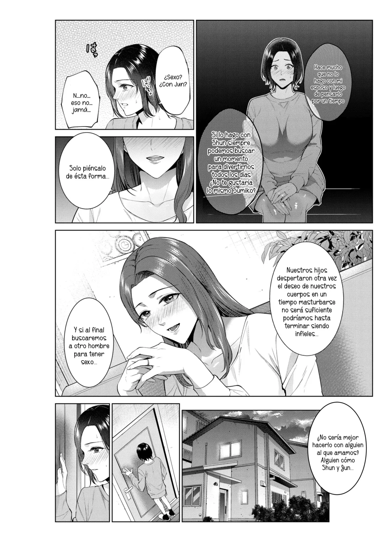 [Natsu no Oyatsu] Hirusagari no haha-tachi | Tarde de Mamás [Spanish] [La Muerte es Vida] 画像番号 17