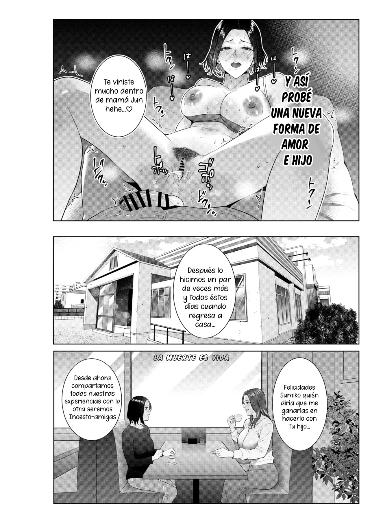 [Natsu no Oyatsu] Hirusagari no haha-tachi | Tarde de Mamás [Spanish] [La Muerte es Vida] 画像番号 31