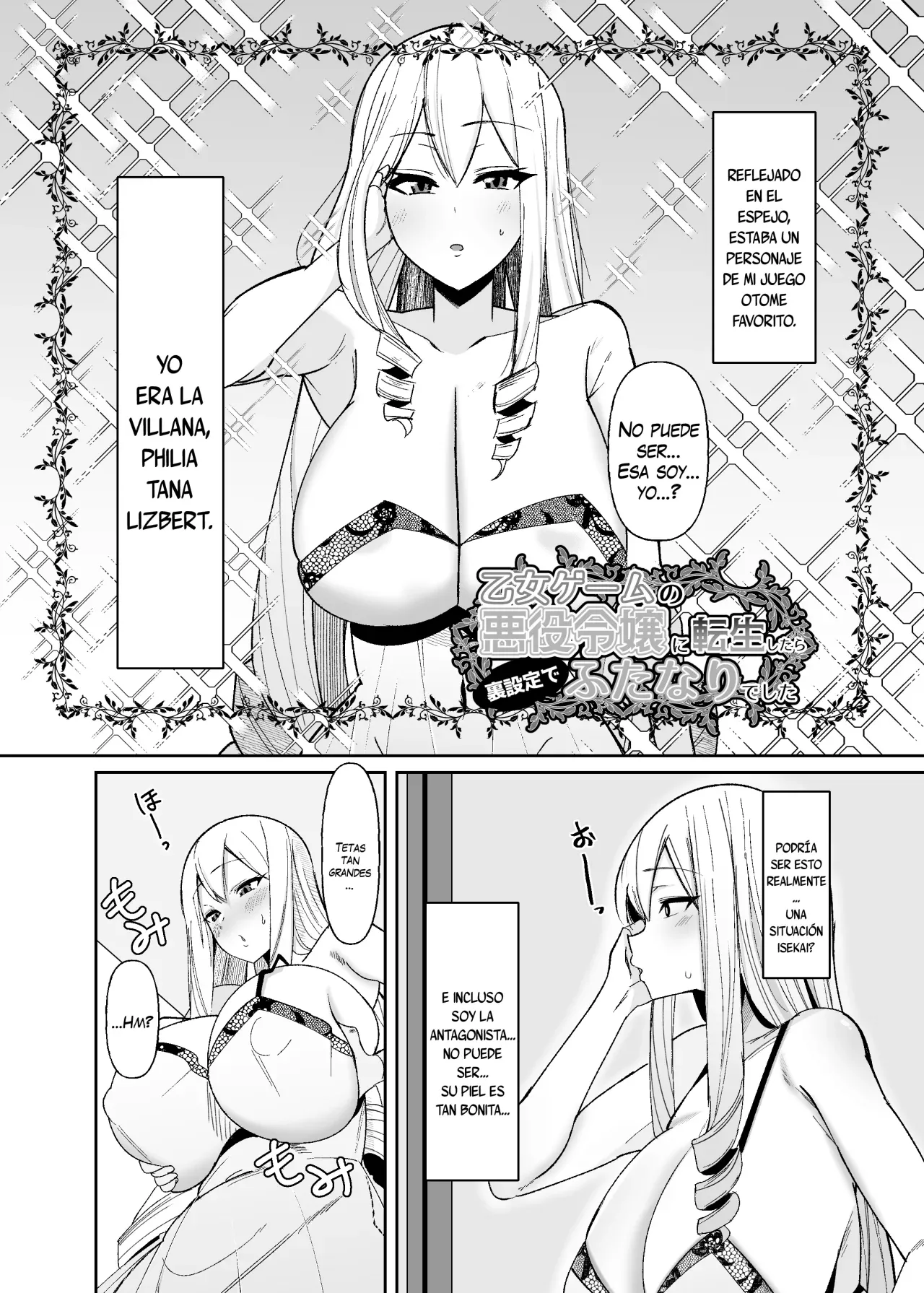 [COSCOteikoku (sella)] Otome Game no Akuyaku Reijou ni Tensei Shitara Ura Settei de Futanari deshita ~Ch. 1~ | Reencarné en un Juego Otome como una Futanari en una Ruta Secreta ~Cap. 1~ [Spanish] [Don Maxi] [Digital] 画像番号 3