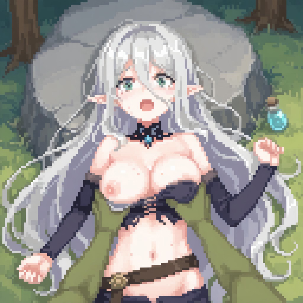 elder sister Laevigata VS greenskin orc [alice in cradle] [AI generated] 이미지 번호 11