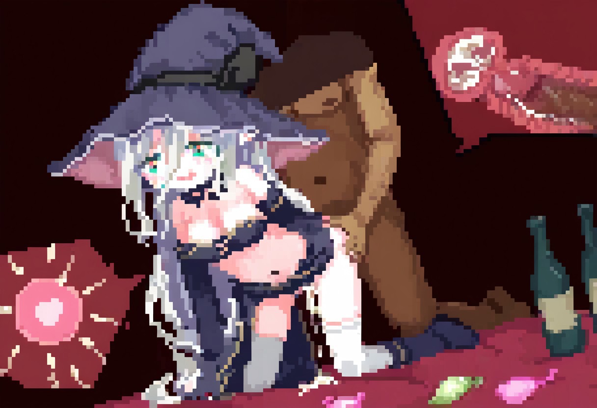 elder sister Laevigata VS greenskin orc [alice in cradle] [AI generated] 이미지 번호 35