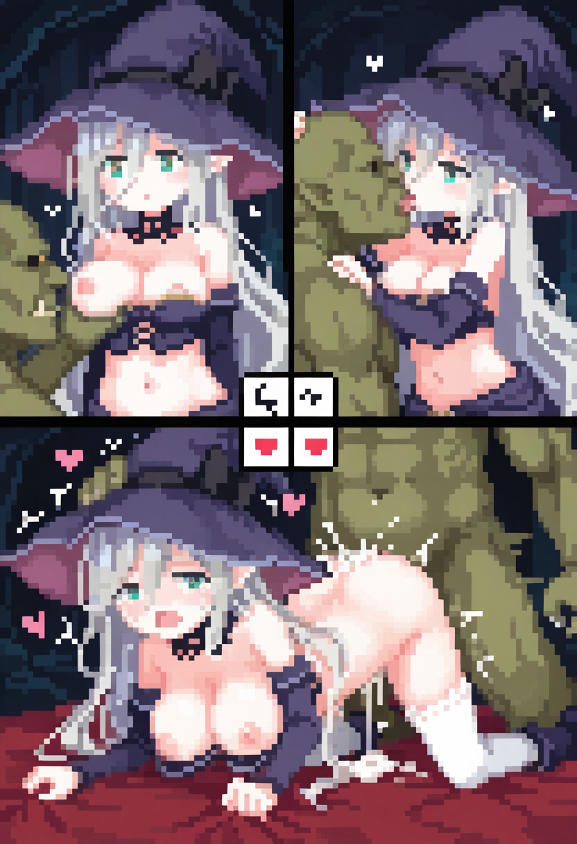 elder sister Laevigata VS greenskin orc [alice in cradle] [AI generated] 이미지 번호 53