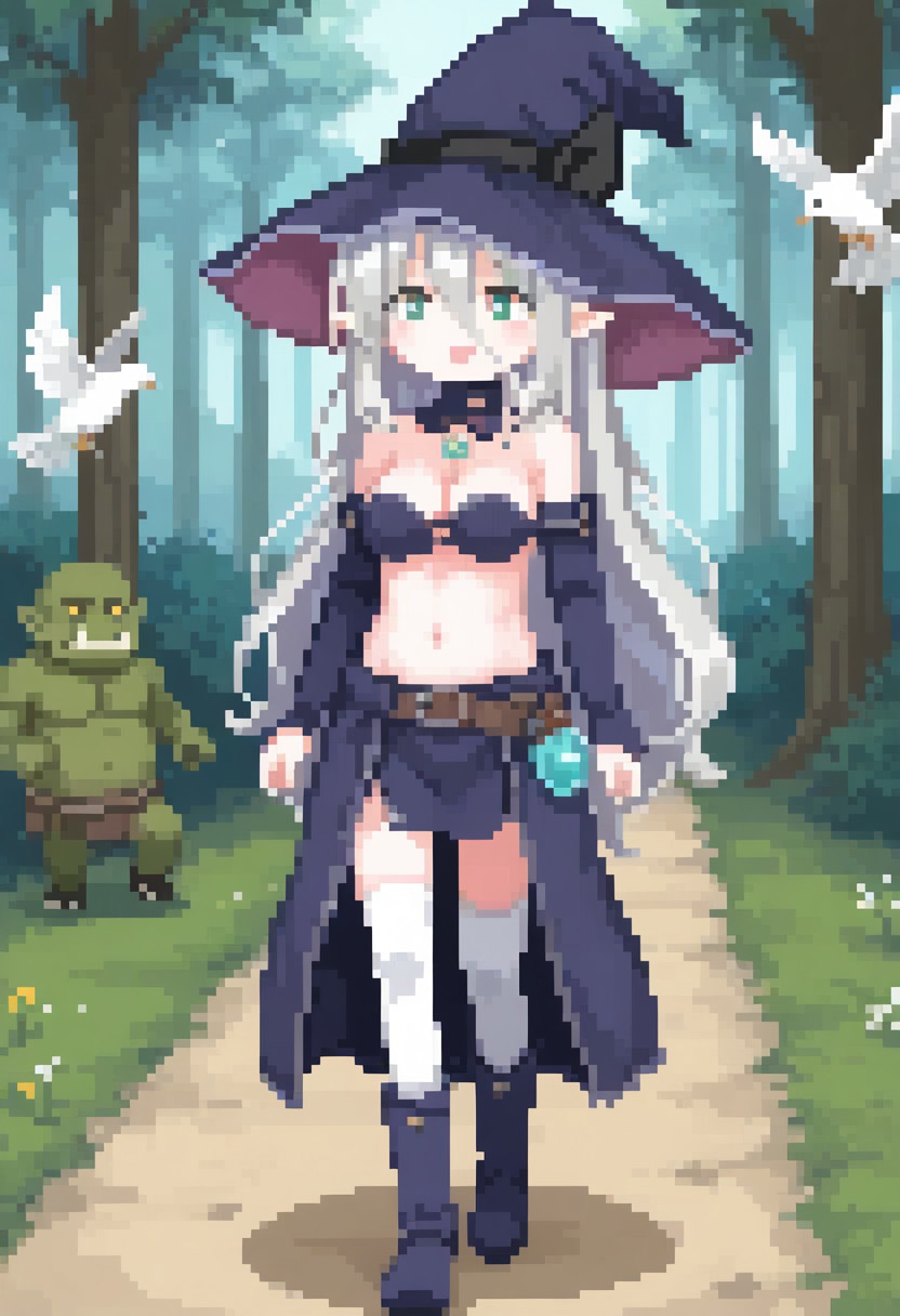 elder sister Laevigata VS greenskin orc [alice in cradle] [AI generated] 이미지 번호 54