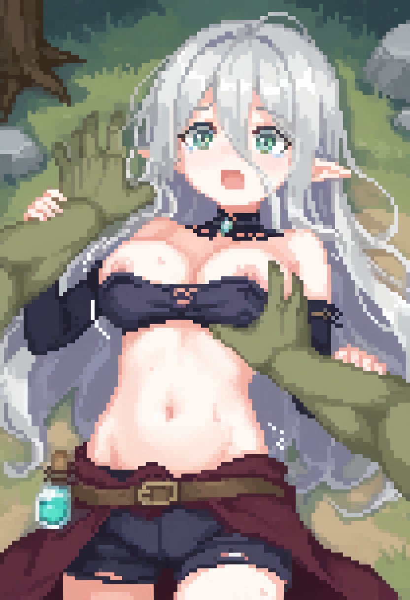 elder sister Laevigata VS greenskin orc [alice in cradle] [AI generated] 이미지 번호 60