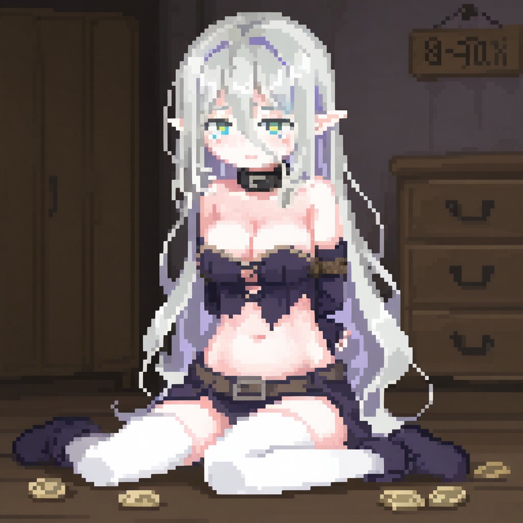 elder sister Laevigata VS greenskin orc [alice in cradle] [AI generated] 이미지 번호 74