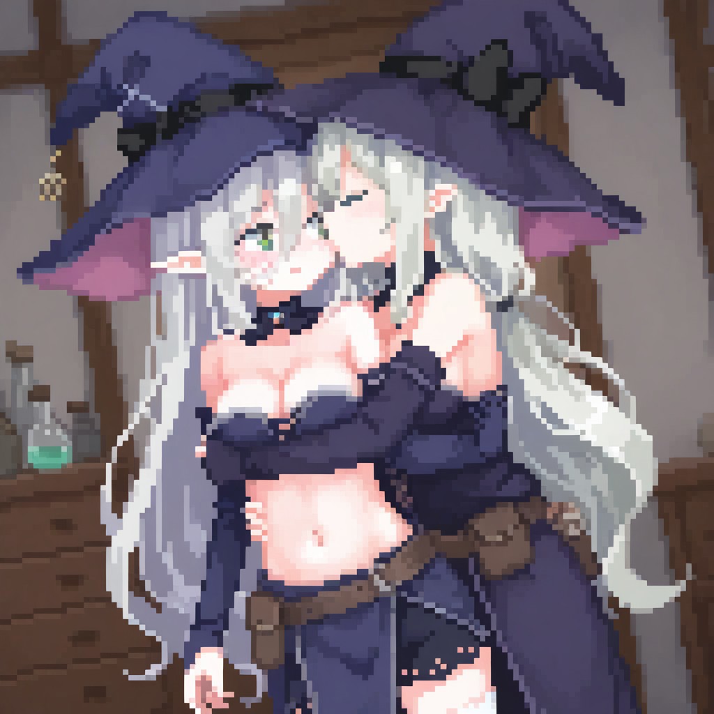 elder sister Laevigata VS greenskin orc [alice in cradle] [AI generated] 이미지 번호 76