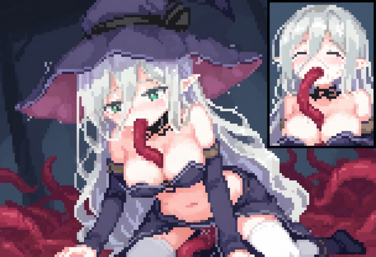 elder sister Laevigata VS greenskin orc [alice in cradle] [AI generated] 이미지 번호 83