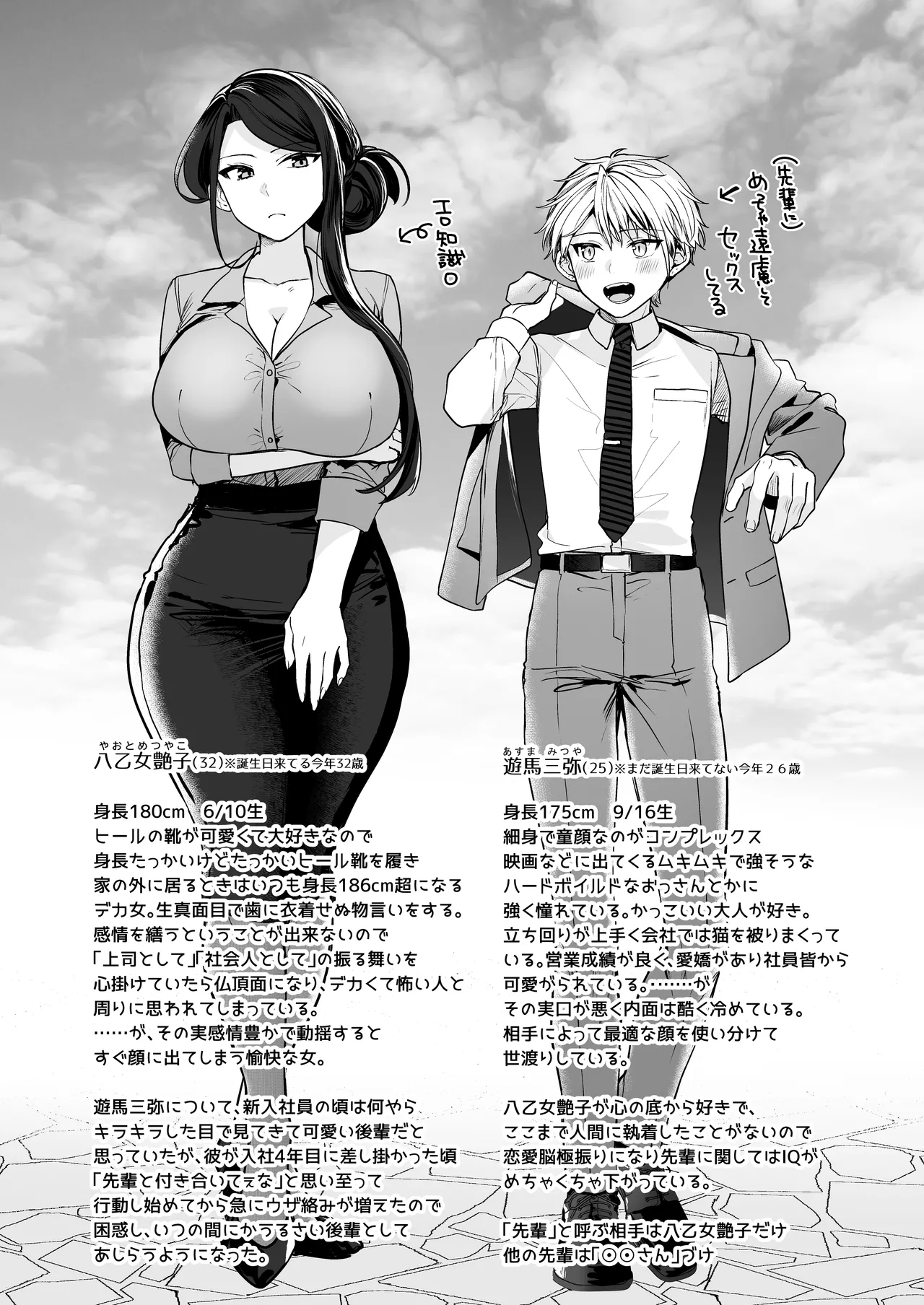 [Marosaan (Yunamaro)] Deka Onna Joushi to Moto Chara Otoko no Kouhai-kun #1 图片编号 93