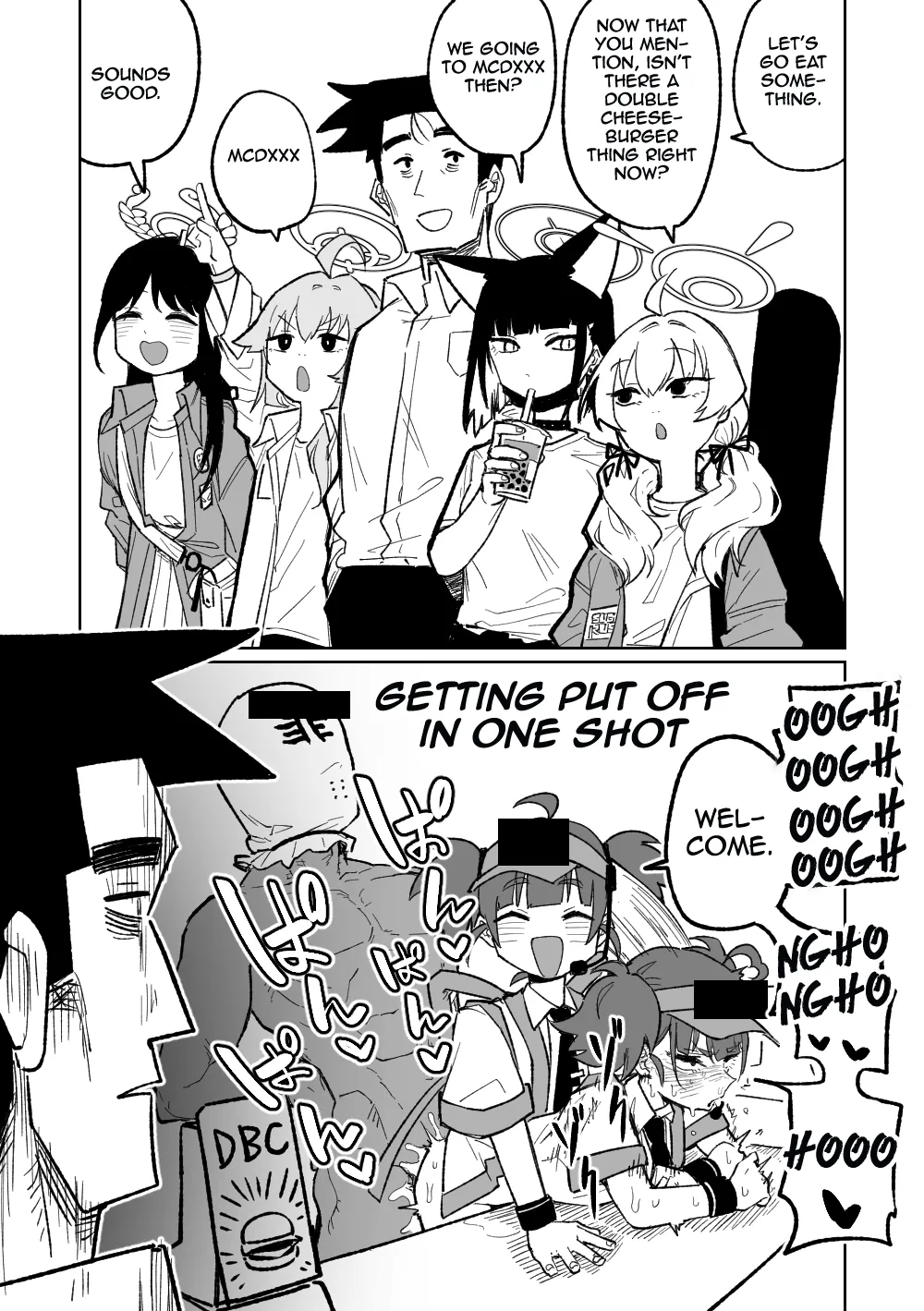 [Asahina Yoshitosi] When It Comes To A [Curtain] (Blue Archive) [English] 图片编号 2