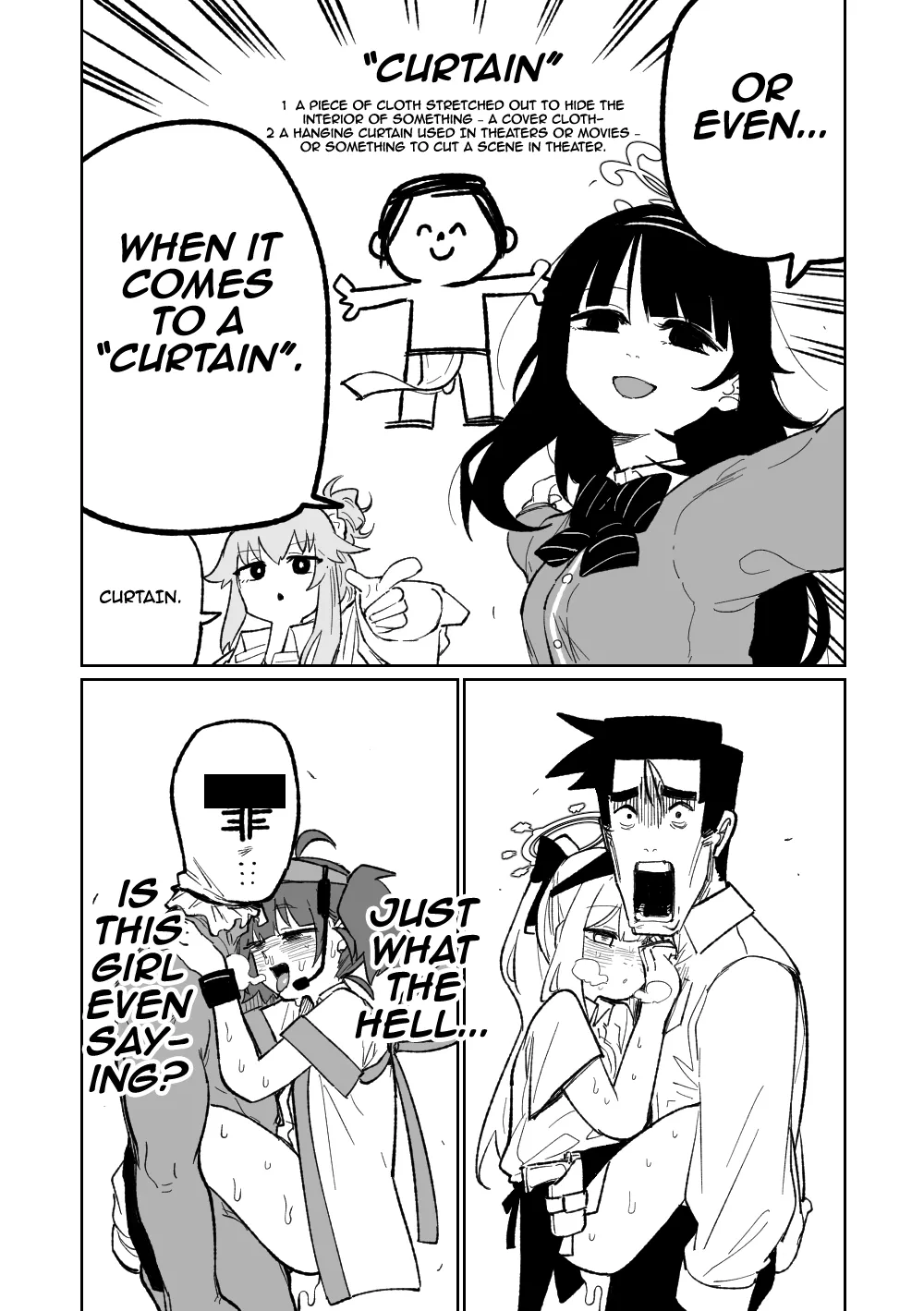 [Asahina Yoshitosi] When It Comes To A [Curtain] (Blue Archive) [English] 图片编号 10