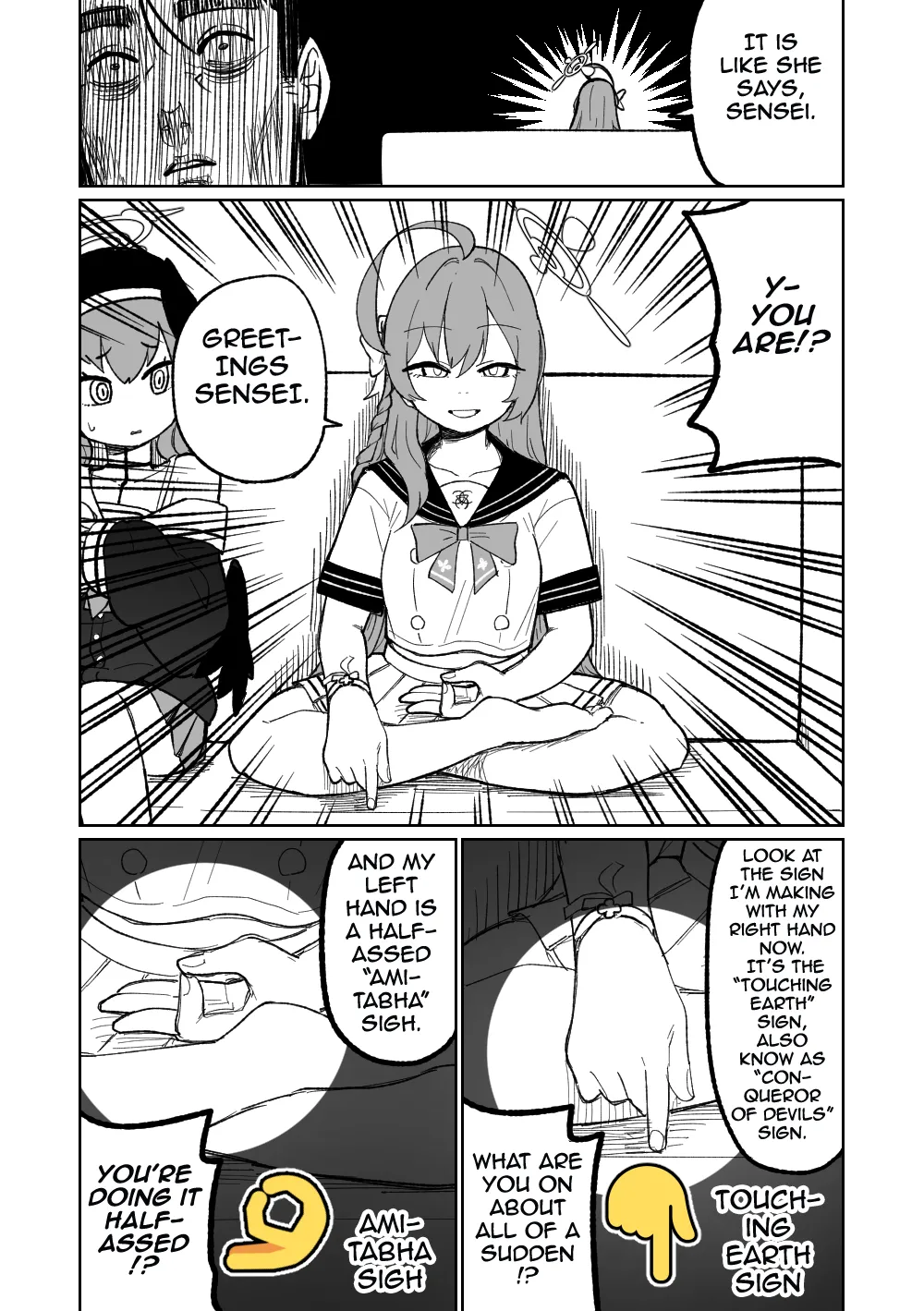 [Asahina Yoshitosi] When It Comes To A [Curtain] (Blue Archive) [English] 图片编号 11