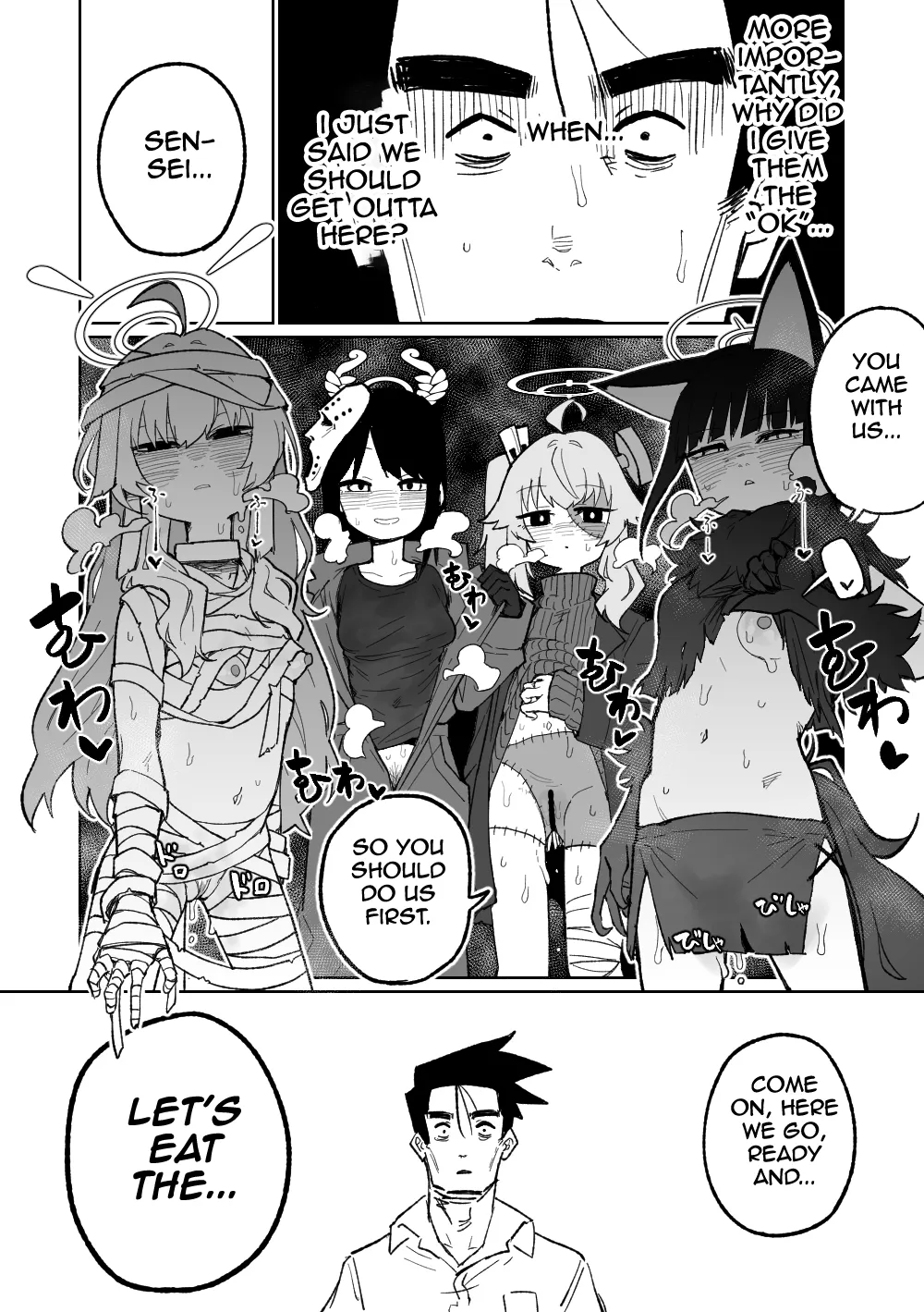 [Asahina Yoshitosi] When It Comes To A [Curtain] (Blue Archive) [English] 图片编号 17