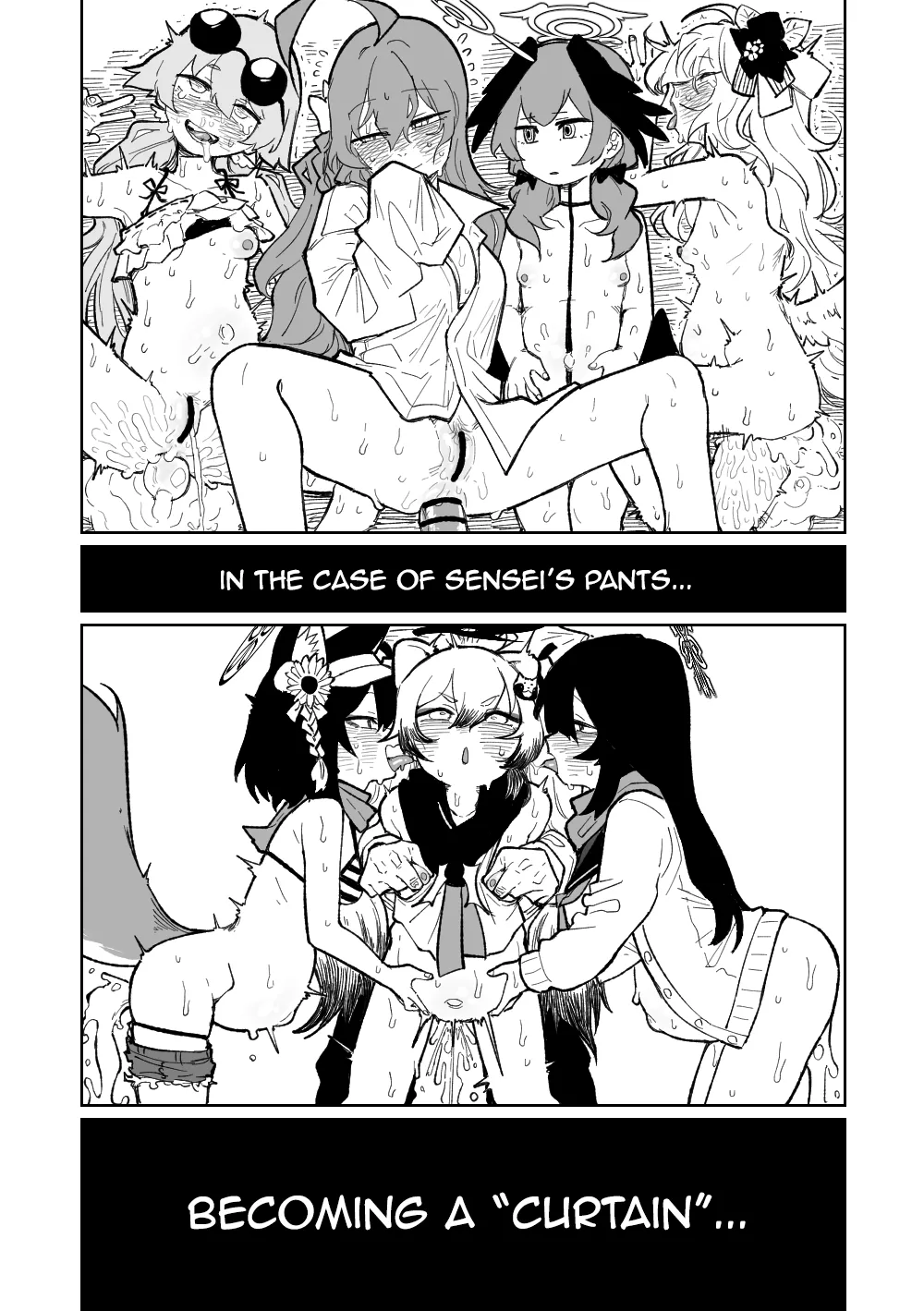 [Asahina Yoshitosi] When It Comes To A [Curtain] (Blue Archive) [English] 图片编号 26