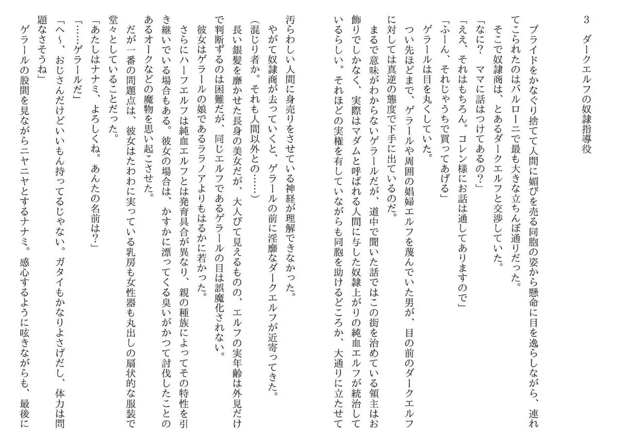 [Yamaguchi Akira, Neromashin] Hojo no Reizoku Elf Senryo Shofu Gai no Dorei Elf-tachi 图片编号 7