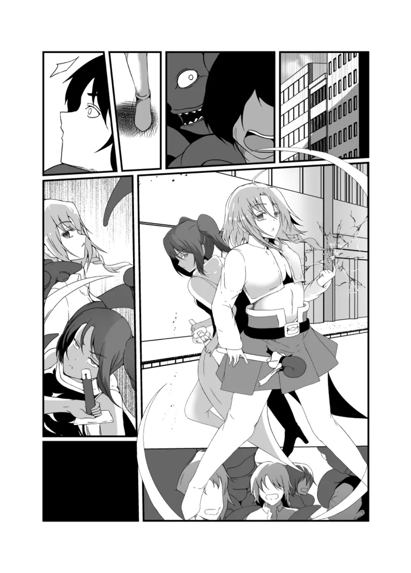 [Lilium Kyouwakoku (Shimakawa)] Nakayoshi mahō shōjo konbi wa akuma no te ni yori futanari yūjō hōkai. [Digital] Bildnummer 30