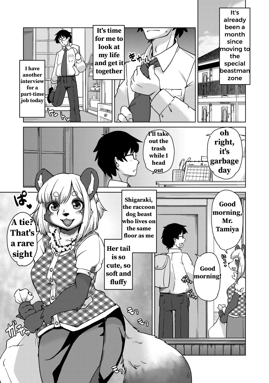 [Setouchi Kurage] Juujin Apart Tokoharusou e Youkoso! Ch. 2 [English] (OnGoing Translation) 3eme image