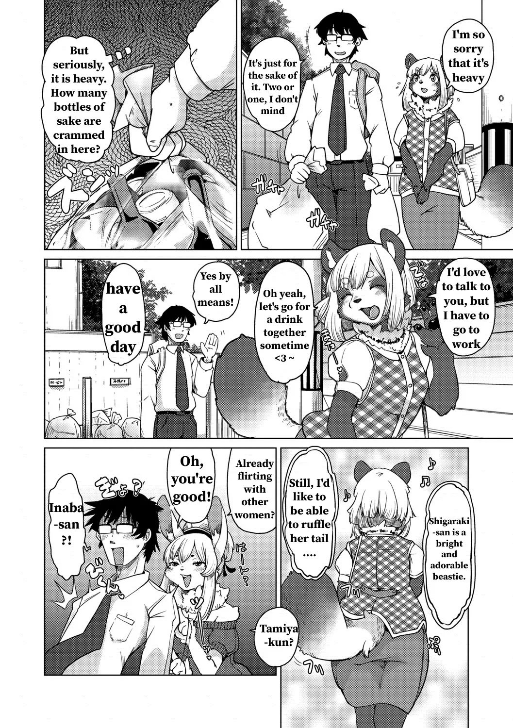 [Setouchi Kurage] Juujin Apart Tokoharusou e Youkoso! Ch. 2 [English] (OnGoing Translation) 4eme image