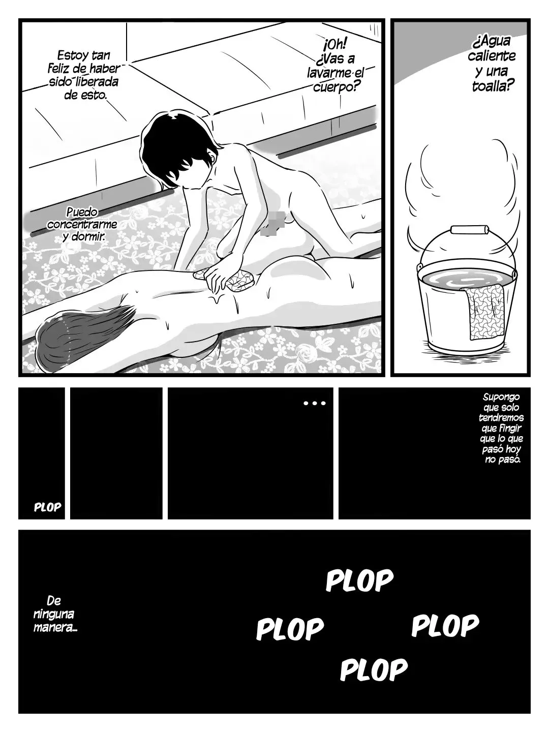 [Momoziri Hustle Dou] Neteiru Aida ni Musuko ga Sounyuu Shite Kita | Mientras Dormía, Mi Hijo Me Penetró [Spanish] [TdeTurbina] numero di immagine  18