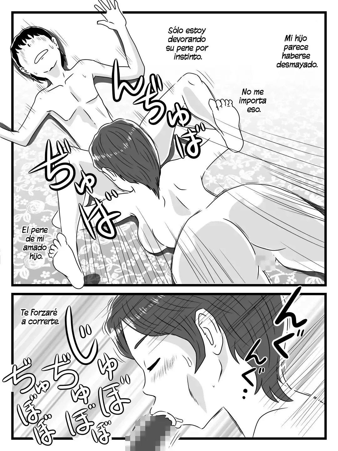 [Momoziri Hustle Dou] Neteiru Aida ni Musuko ga Sounyuu Shite Kita | Mientras Dormía, Mi Hijo Me Penetró [Spanish] [TdeTurbina] numero di immagine  24