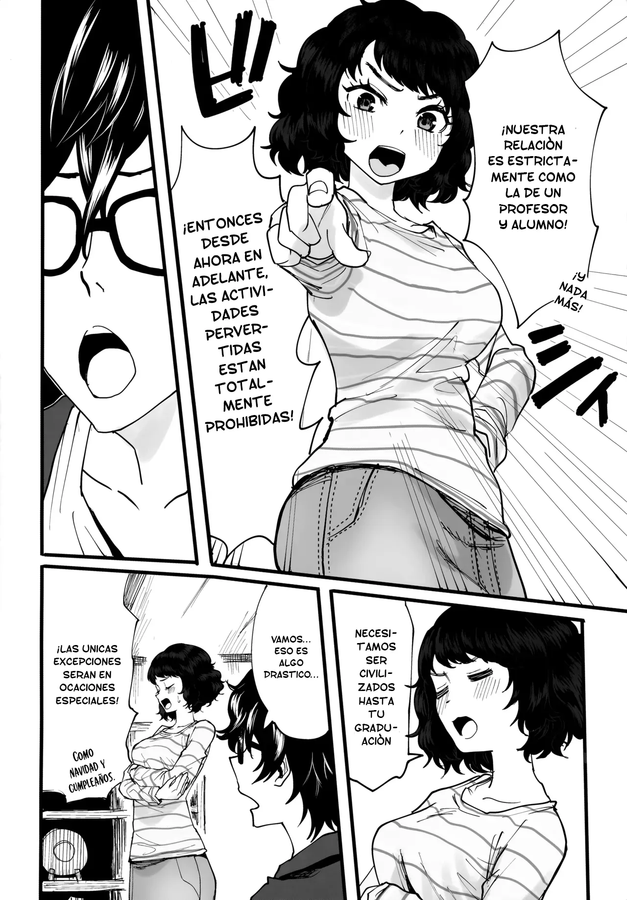 (C103) [Kurohamya (Kurosu)] Tantou Kyoushi ni Oazuke Sareta node Chokkai Kakemakuru Hon | Un Libro sobre la Abstención (Y el Juqueteo) (Persona 5) [Spanish] [El Pato Con Sombrero] imagen número 5