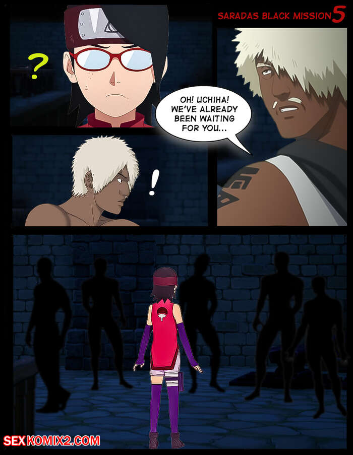 Naruto. Saradas Black Mission. KristoLin for sexkomix2.com image number 6