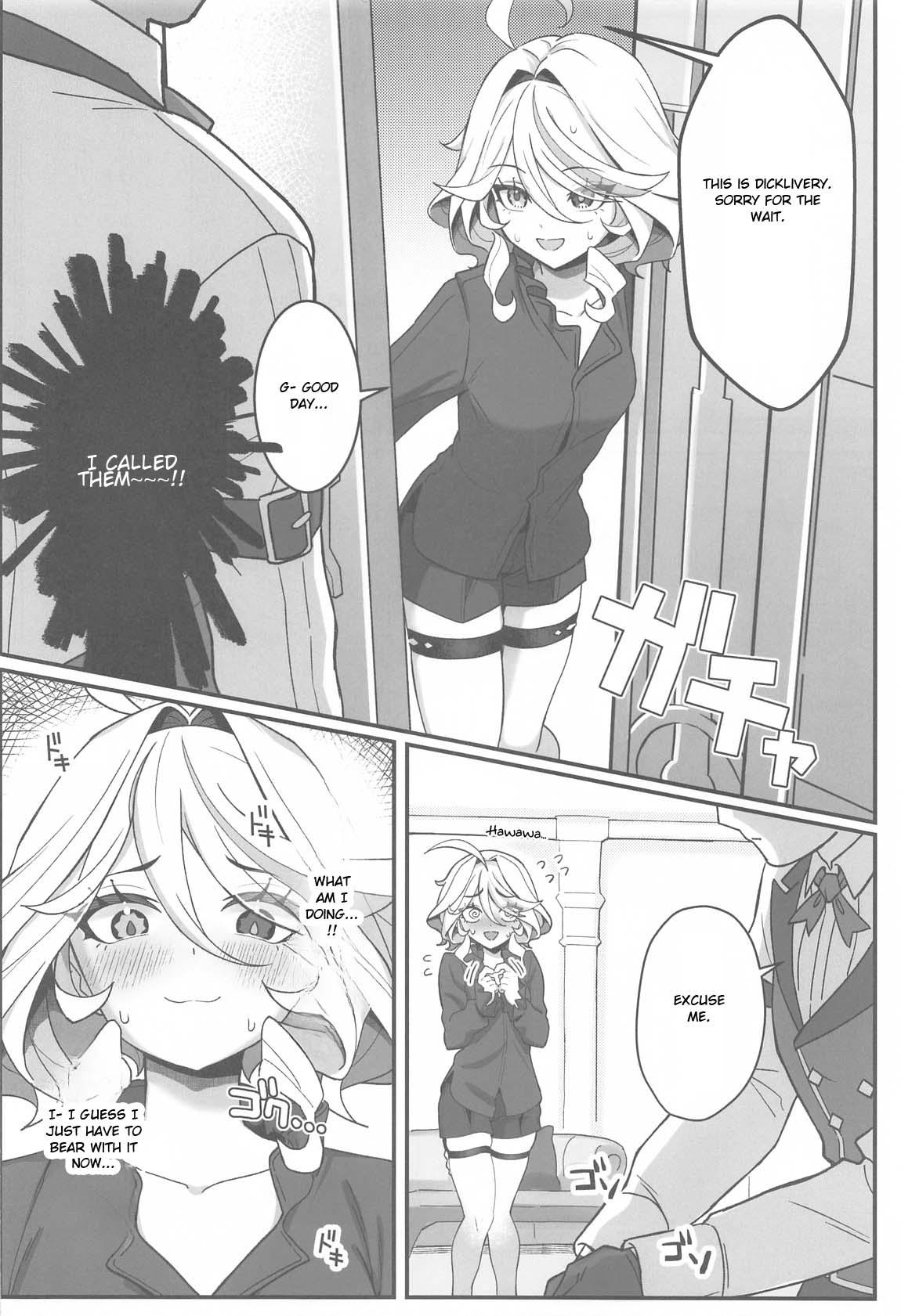 (C105) [piccione!!] Jiyuu no Yorokobi ni Oborete - Drowning in the pleasures of freedom (Genshin Impact) [English] image number 5