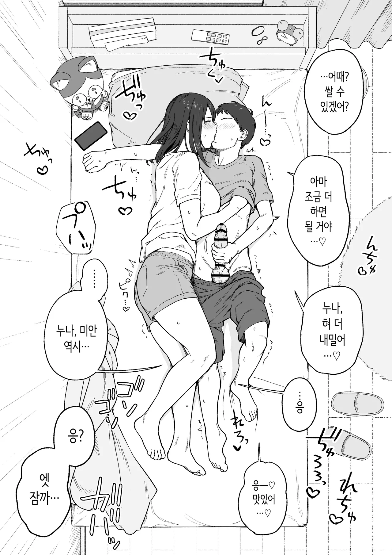 [Natsuzo] Seiyoku ga Sugoi Otouto no Onegai o Kotowarenai Onee-chan no Hanashi | 성욕이 굉장한 남동생의 부탁을 거절할 수 없는 누나의 이야기 [Korean] numero di immagine  13