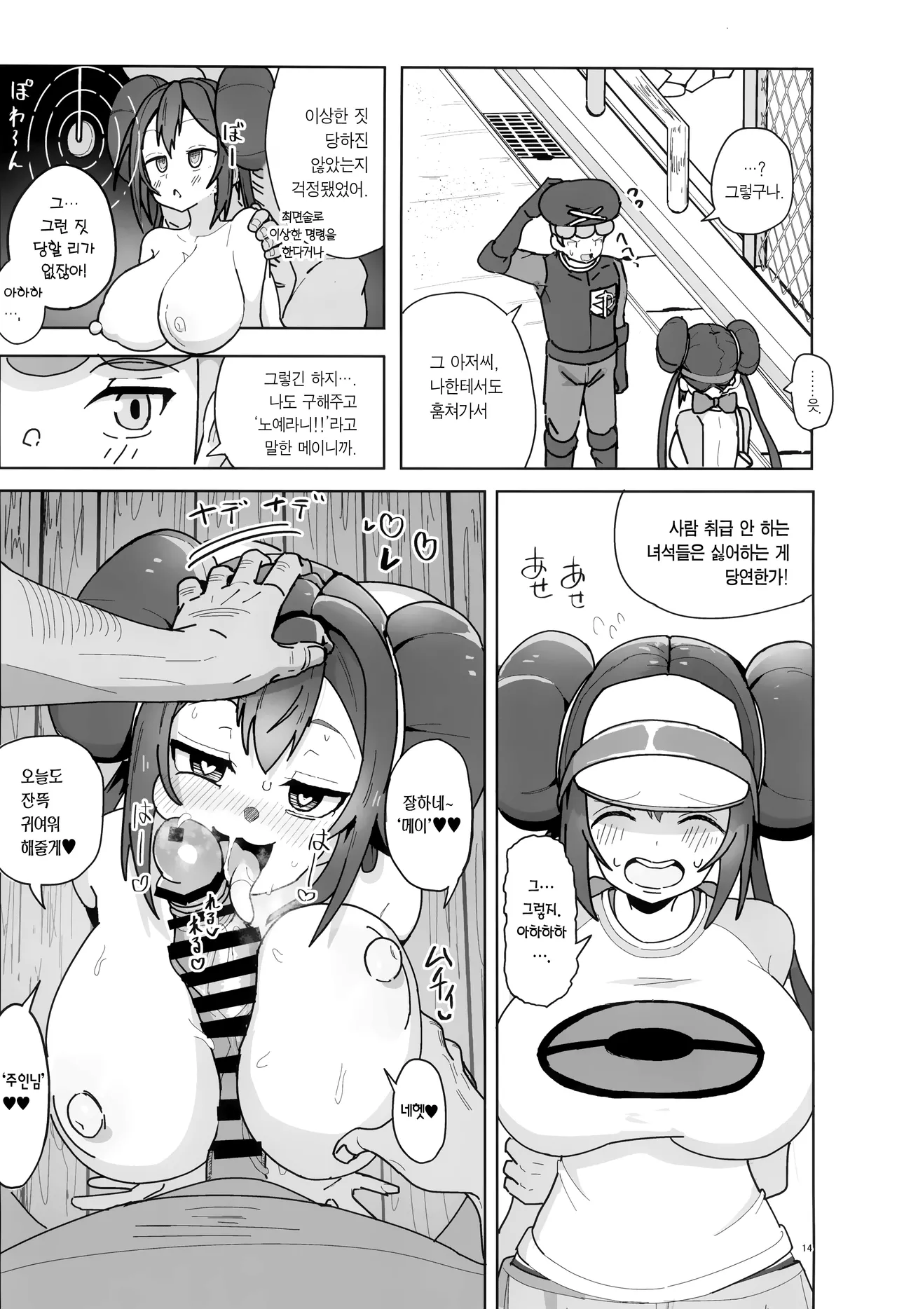 (C105) [Dokoka no Yosumi (Sumizumi Yosumi)] Maso Pet Making | 마조 펫 메이킹 (Pokémon Black 2 and White 2) [Korean] [Team Edge] numero di immagine  13