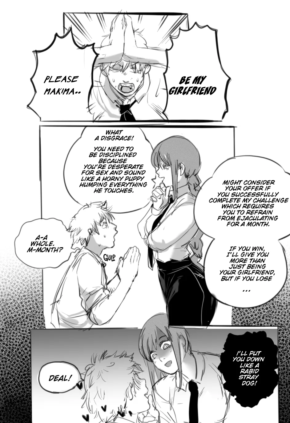 Makima's No Nut QNovermber Challenge (RAIZENGAX) [Italian] 이미지 번호 1